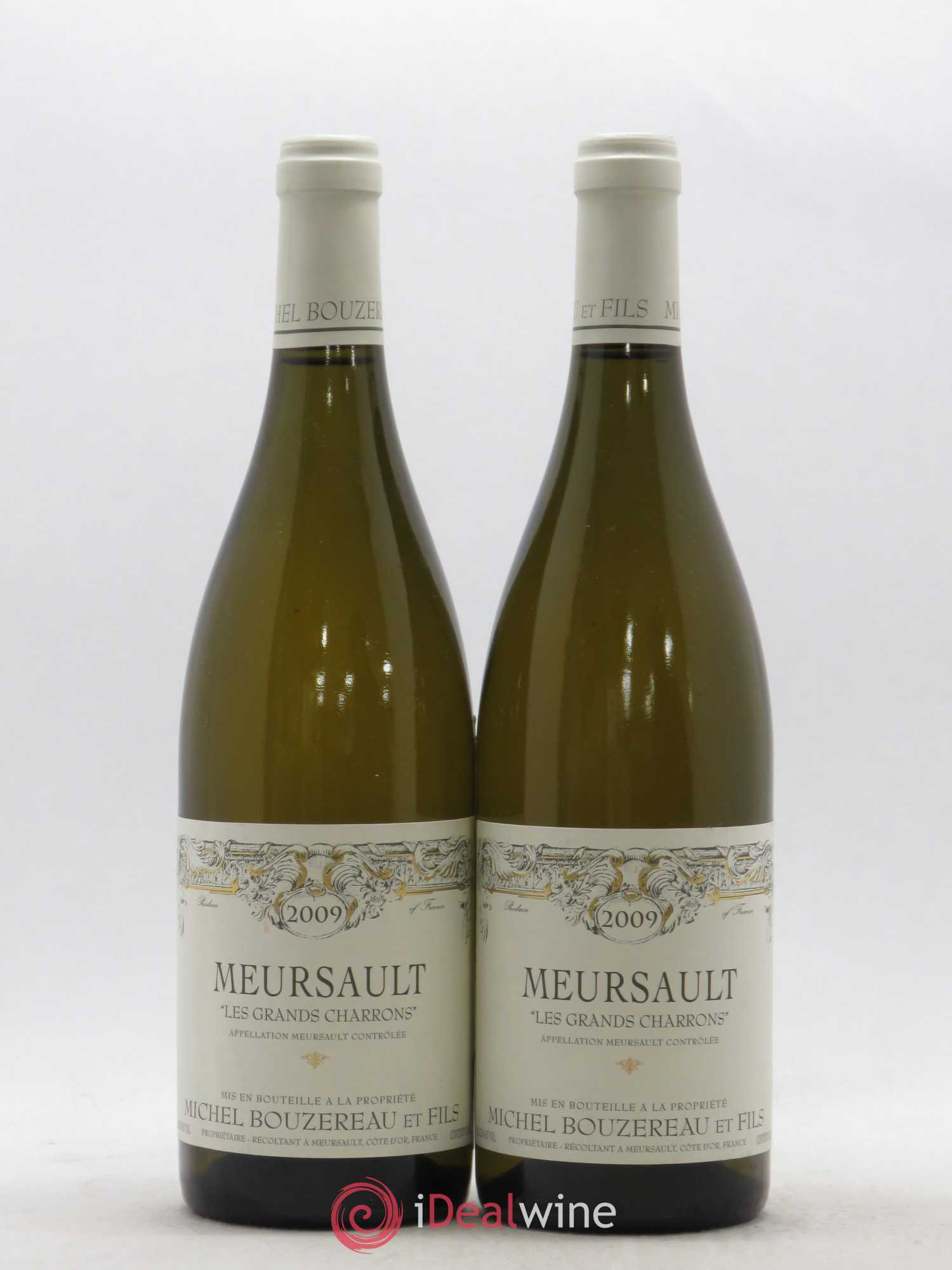 Meursault Les Grands Charrons Michel Bouzereau et Fils (Domaine) 2009 - Lot de 2 bouteilles - 0