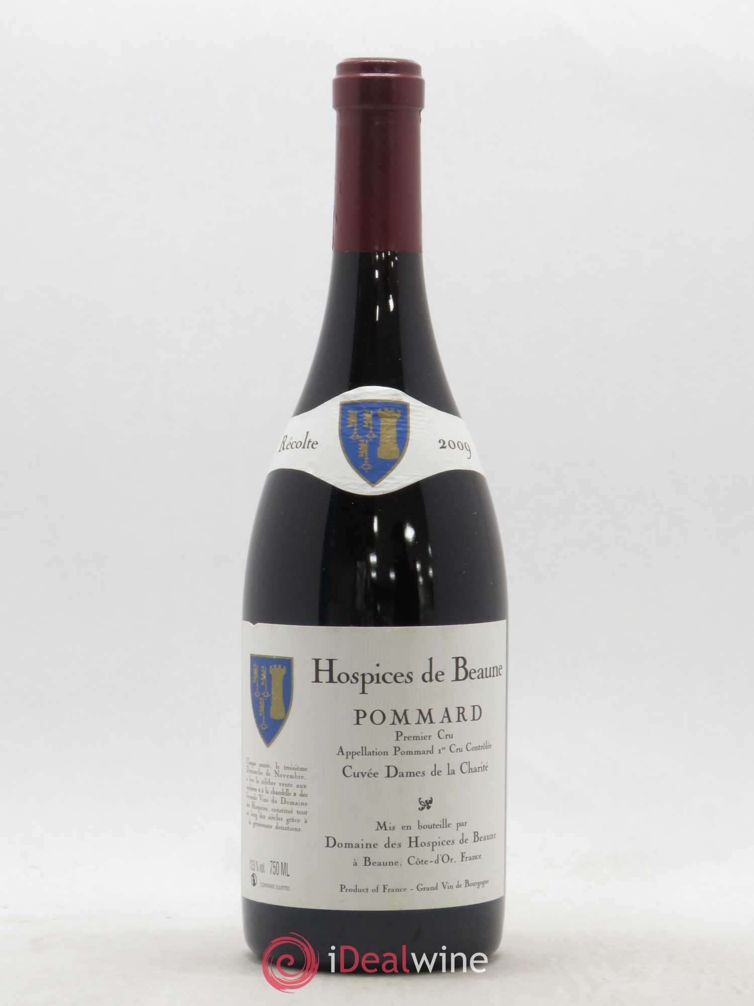 Pommard 1er Cru Hospices de Beaune Cuvée Dames de la Charité 2009 - Posten von 1 Flasche - 0
