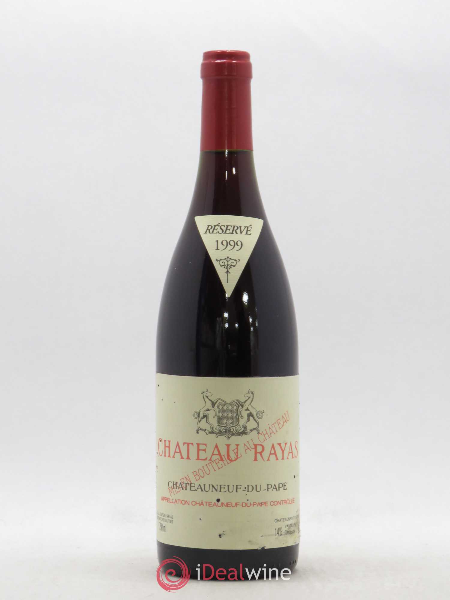 Châteauneuf-du-Pape Château Rayas Emmanuel Reynaud 1999 - Lot de 1 bouteille - 0