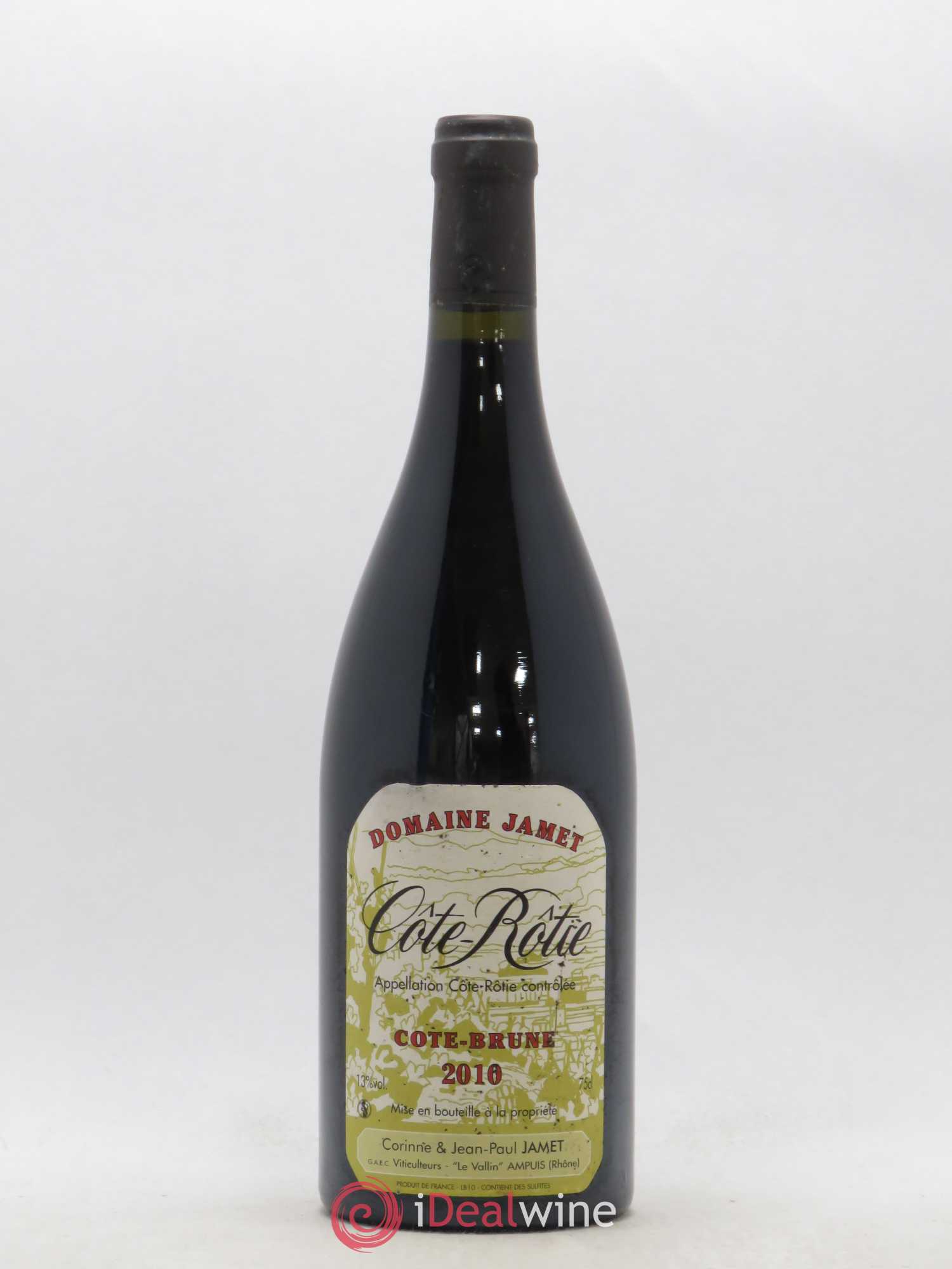 Côte-Rôtie Côte Brune Jamet (Domaine) 2010 - Lot de 1 bouteille - 0
