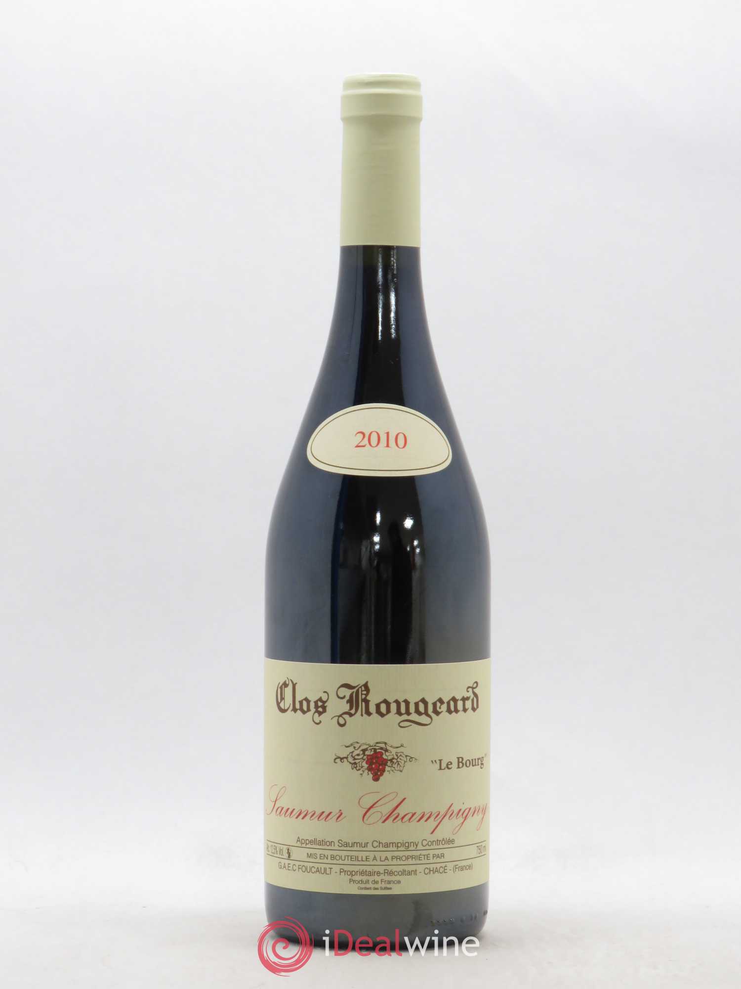 Saumur-Champigny Le Bourg Clos Rougeard 2010 - Lot de 1 bouteille - 0