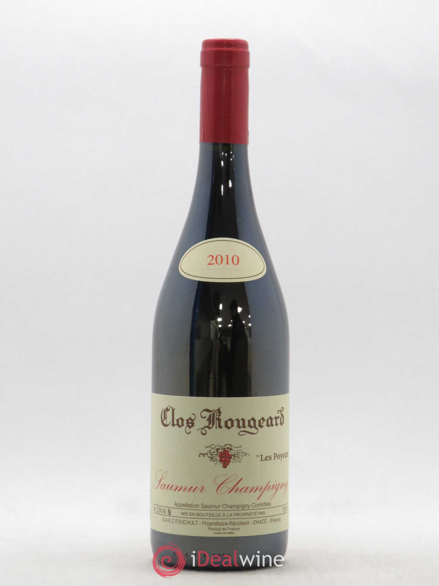 Saumur-Champigny Les Poyeux Clos Rougeard 2010 - Lot de 1 bouteille - 0