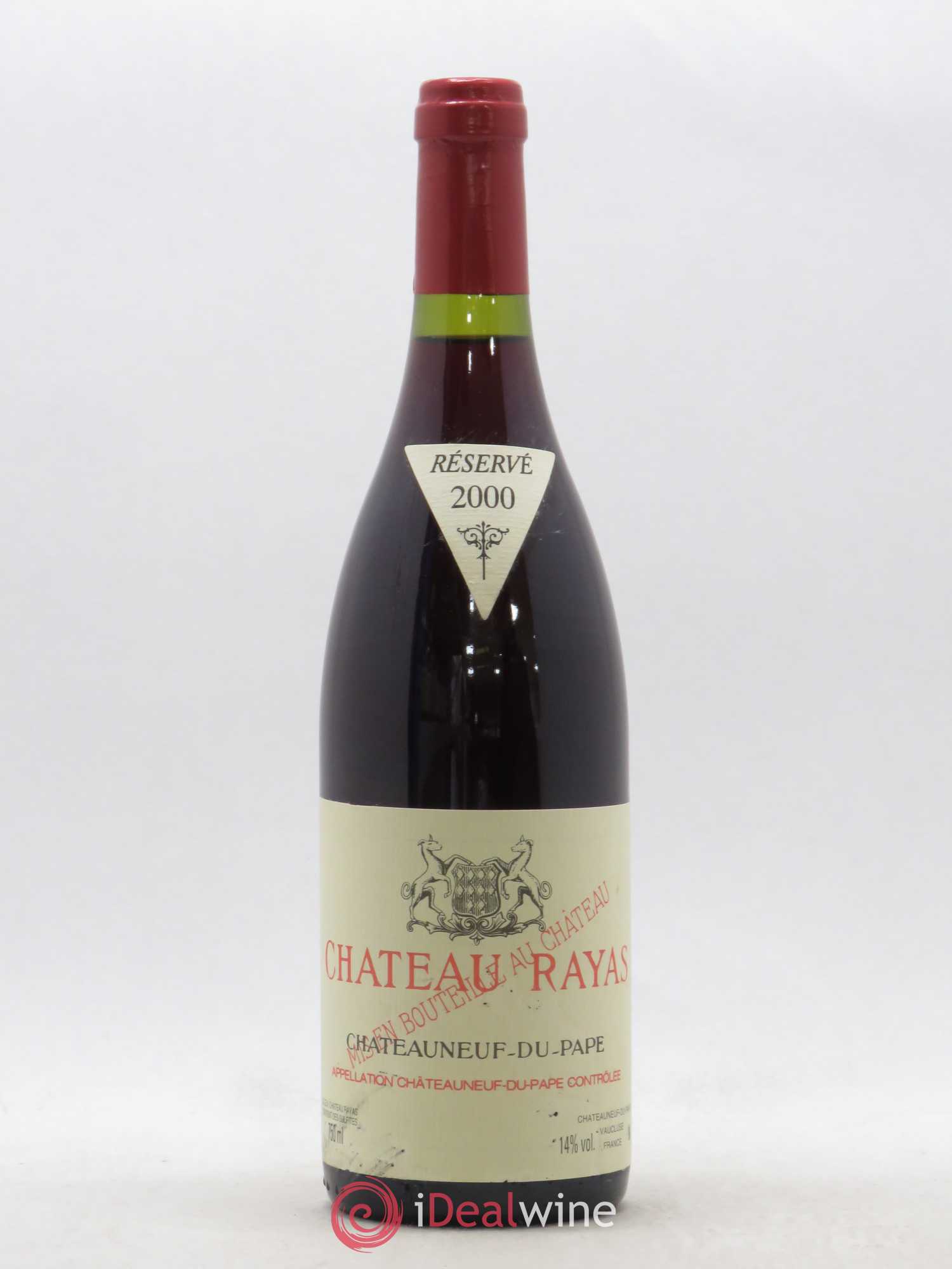 Châteauneuf-du-Pape Château Rayas Emmanuel Reynaud 2000 - Lot de 1 bouteille - 0