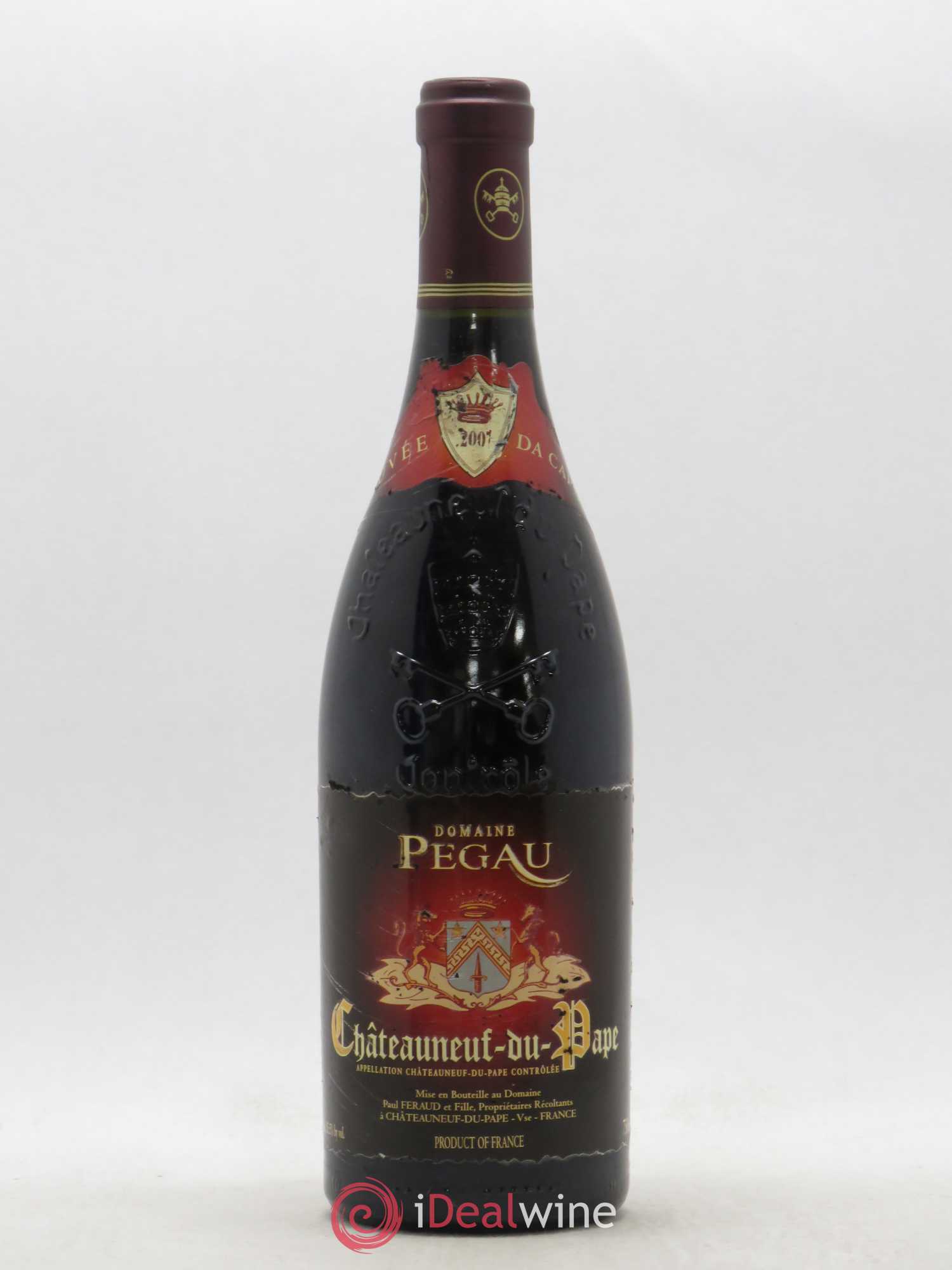 Châteauneuf-du-Pape Domaine du Pégau Cuvée Da Capo Paul et Laurence Féraud 2007 - Lot de 1 bouteille - 0