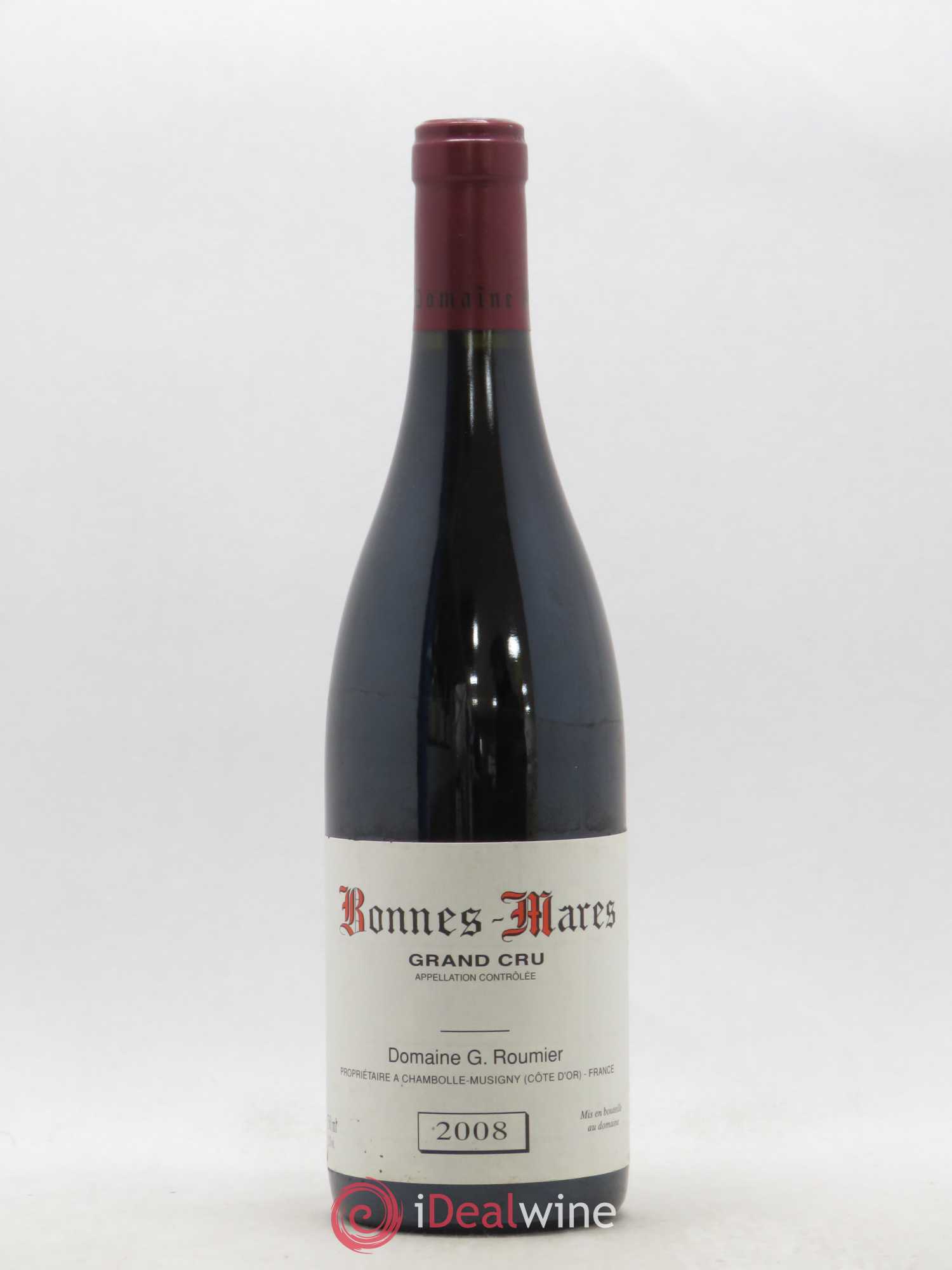 Bonnes-Mares Grand Cru Georges Roumier (Domaine) 2008 - Lot de 1 bouteille - 0