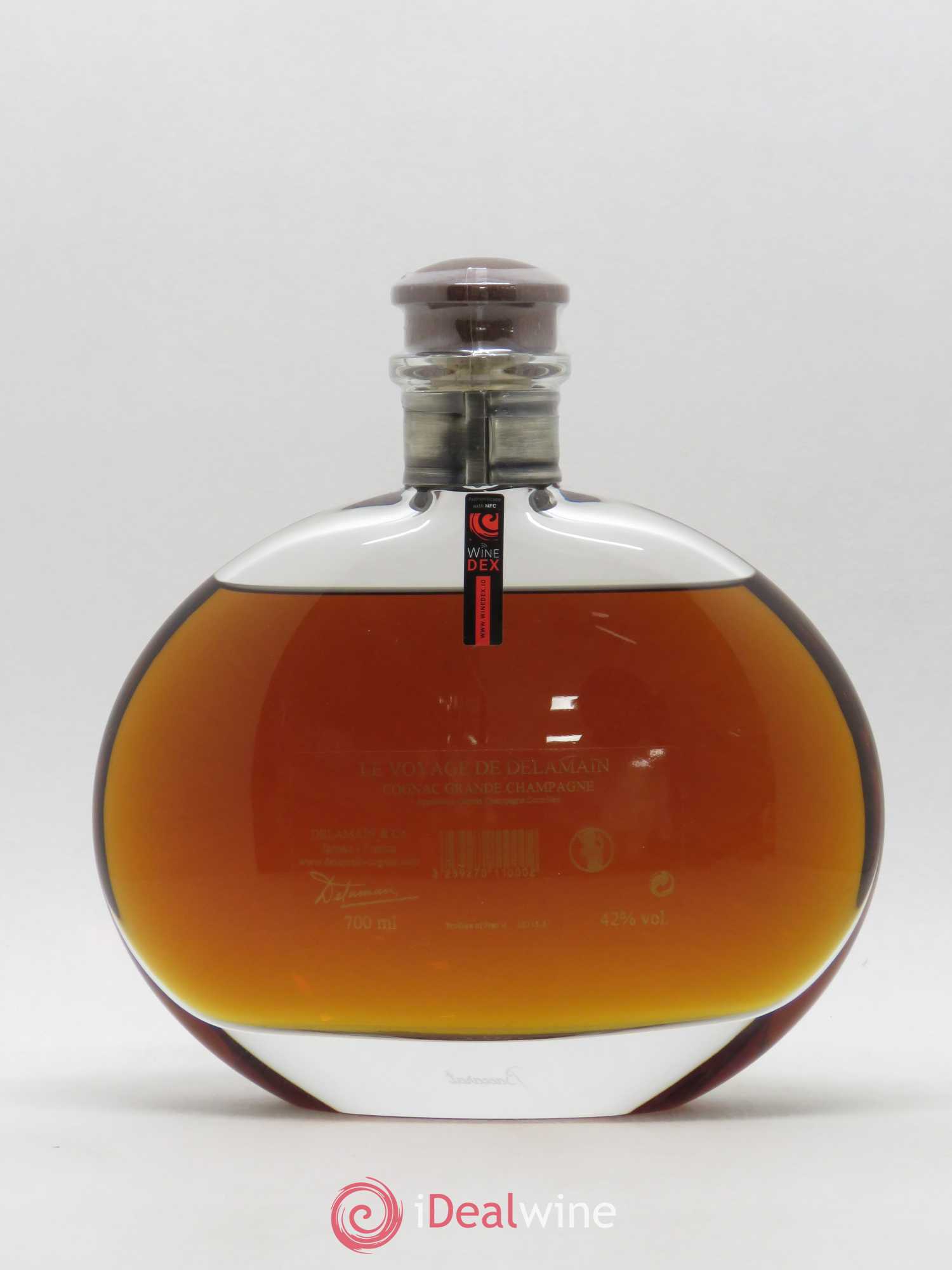 Cognac Delamain Le Voyage de Delamain Grande Champagne - Lot de 1 bouteille - 1