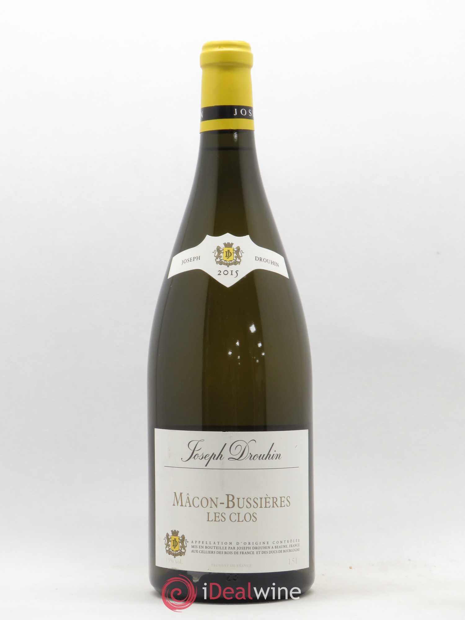 Mâcon Bussieres Les Clos Joseph Drouhin 2015 - Posten von 1 Magnum - 0