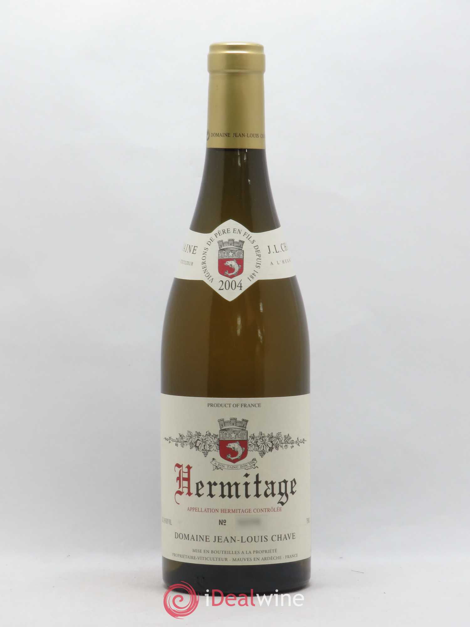 Hermitage Jean-Louis Chave 2004 - Lot de 1 bouteille - 0