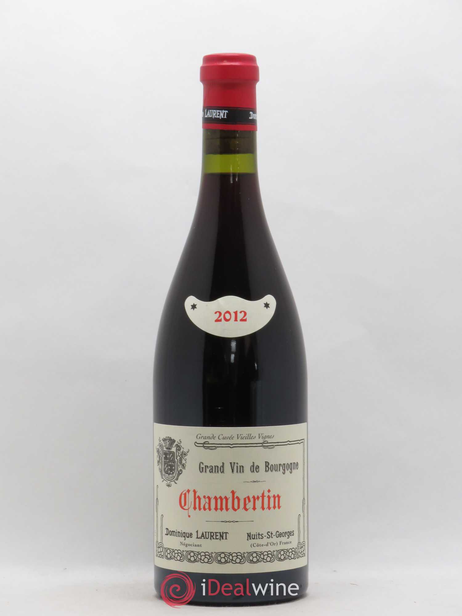 Chambertin Grand Cru Grande Cuvée Vieilles Vignes Domaine Laurent Dominique 2012 - Posten von 1 Flasche - 0