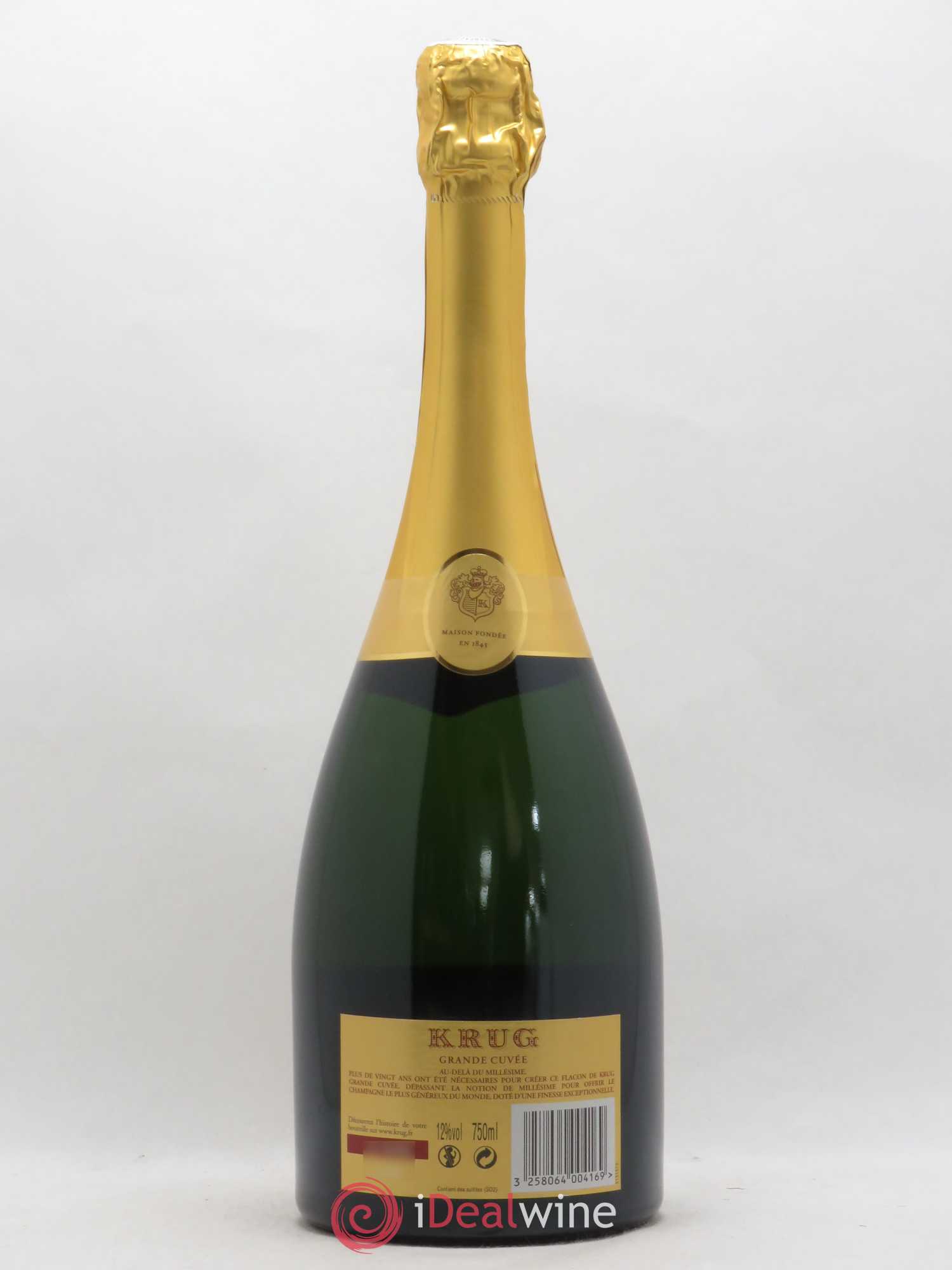 Grande Cuvée Brut Krug - Lot de 1 bouteille - 1