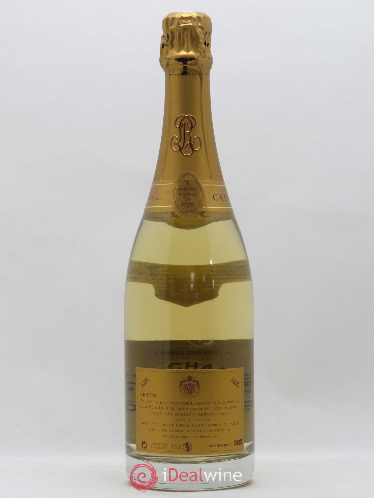 Cristal Louis Roederer 2004 - Lot de 1 bouteille - 1