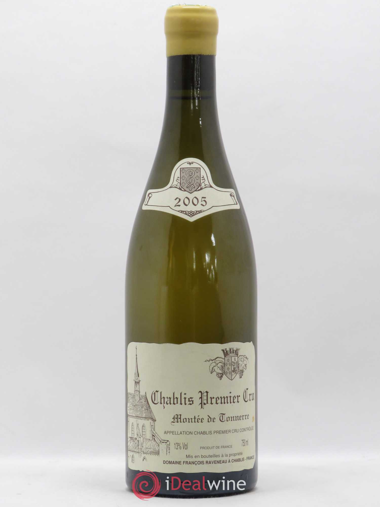 Chablis 1er Cru Montée de Tonnerre Raveneau (Domaine) 2005 - Posten von 1 Flasche - 0