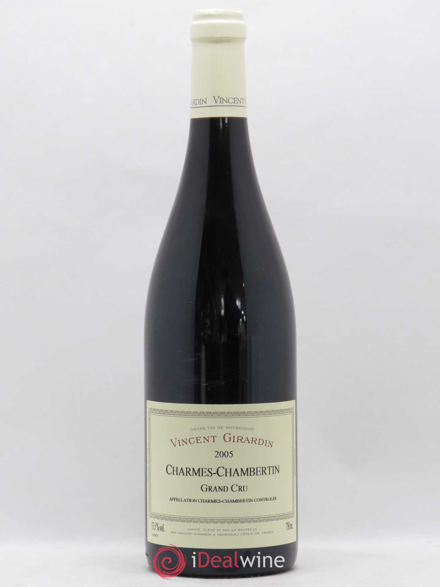 Charmes-Chambertin Grand Cru Vincent Girardin (Domaine) 2005 - Lot de 1 bouteille - 0