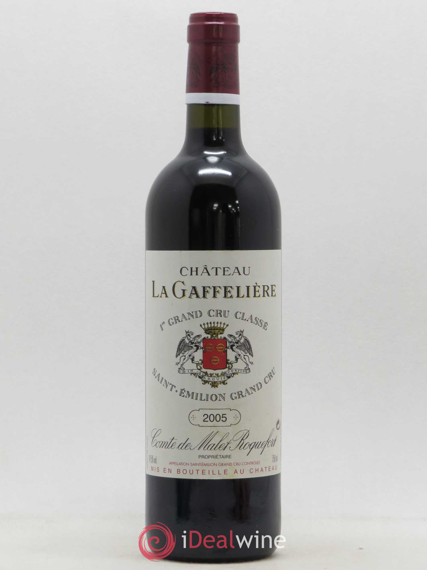 Château la Gaffelière 1er Grand Cru Classé B 2005 - Lot de 1 bouteille - 0