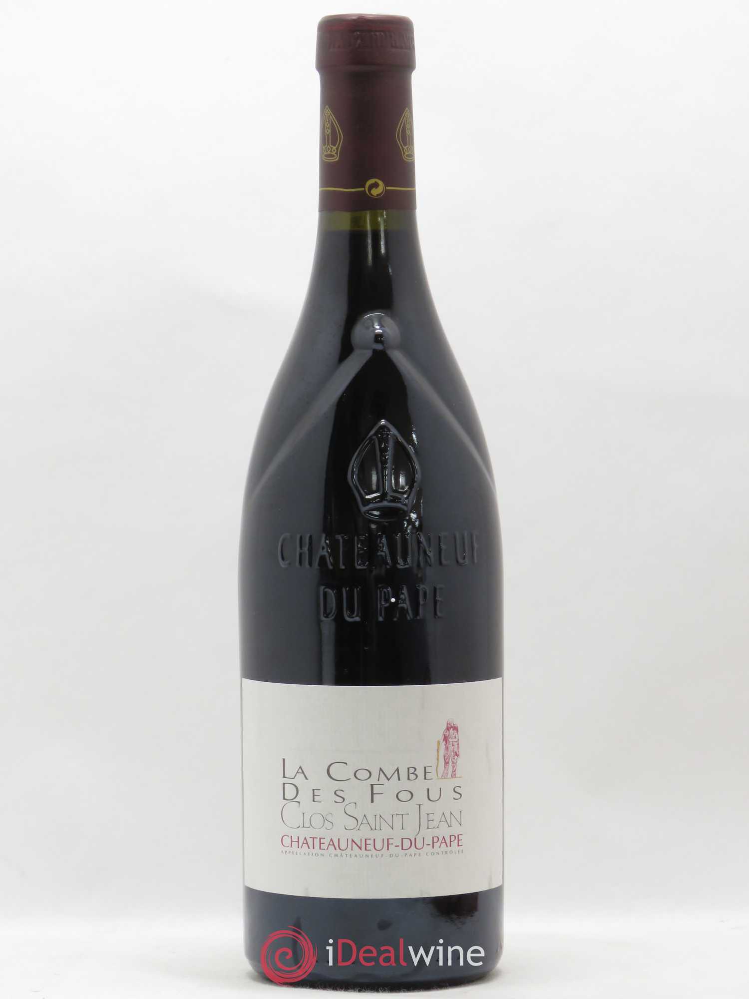 Châteauneuf-du-Pape Clos Saint-Jean La Combe des Fous Pascal et Vincent Maurel 2010 - Lot de 1 bouteille - 0