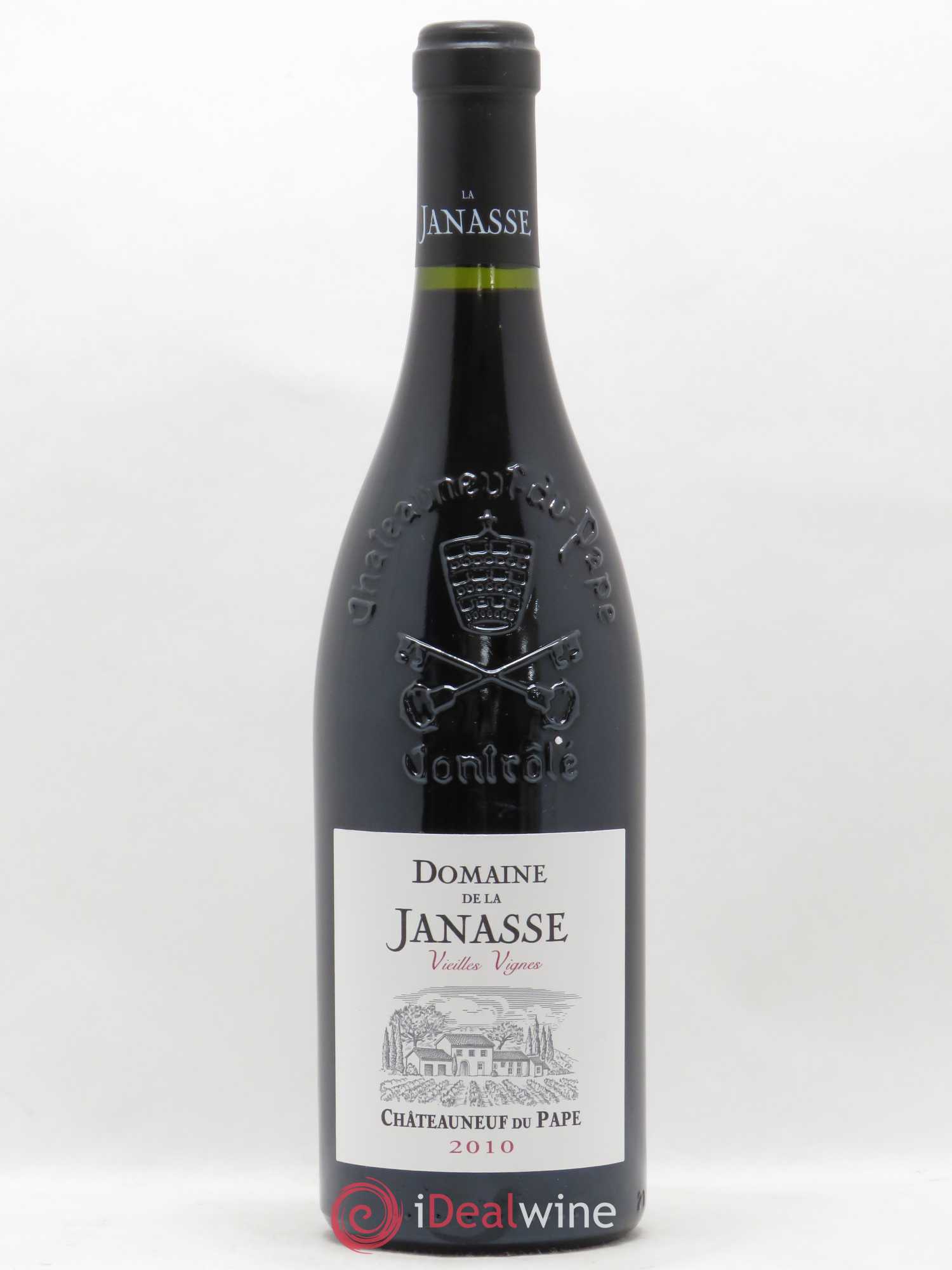 Châteauneuf-du-Pape Cuvée Vieilles Vignes La Janasse (Domaine de) 2010 - Lot de 1 bouteille - 0