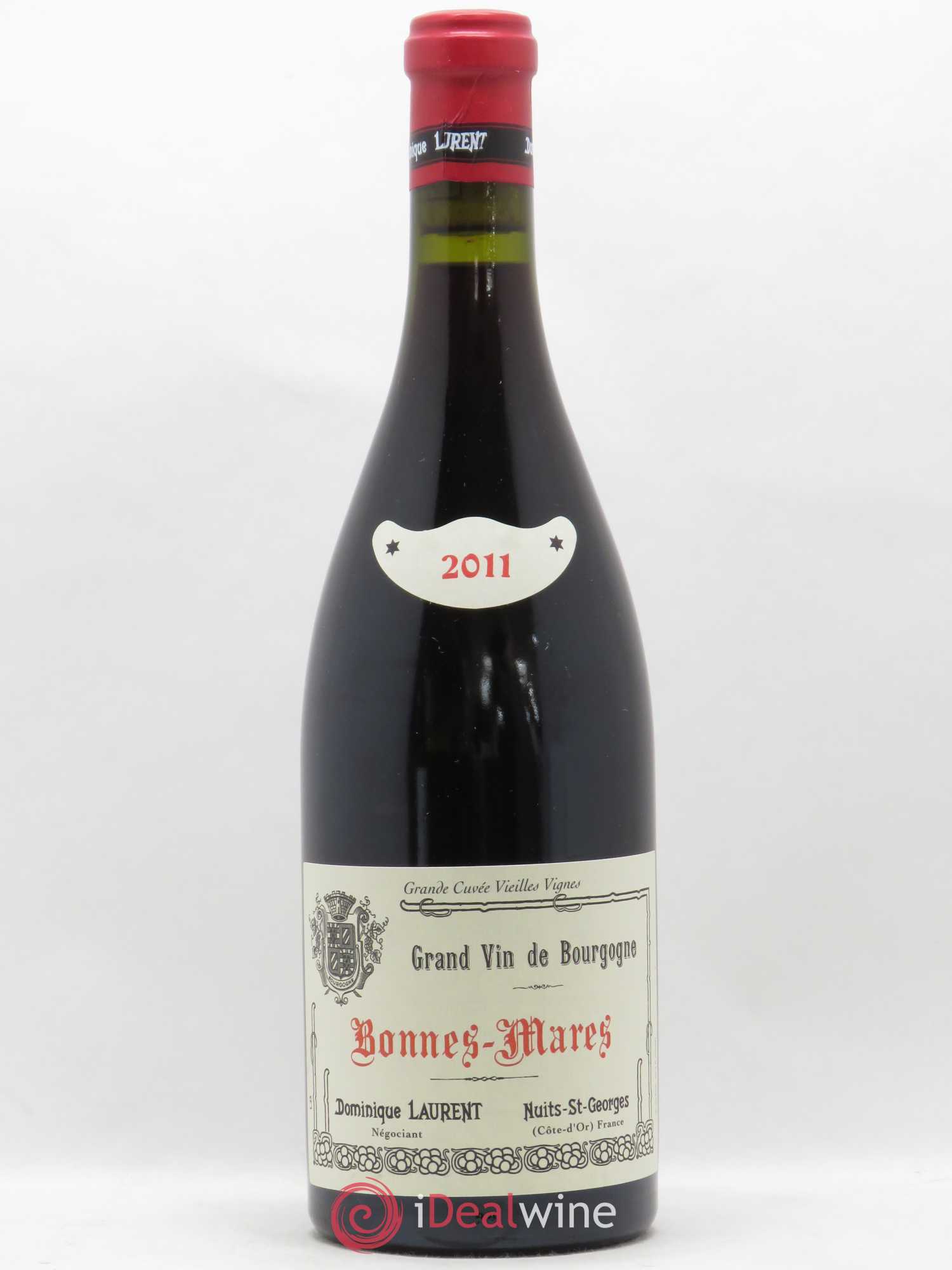Bonnes-Mares Grand Cru Grande Cuvée Vieilles Vignes Dominique Laurent 2011 - Lot de 1 bouteille - 0