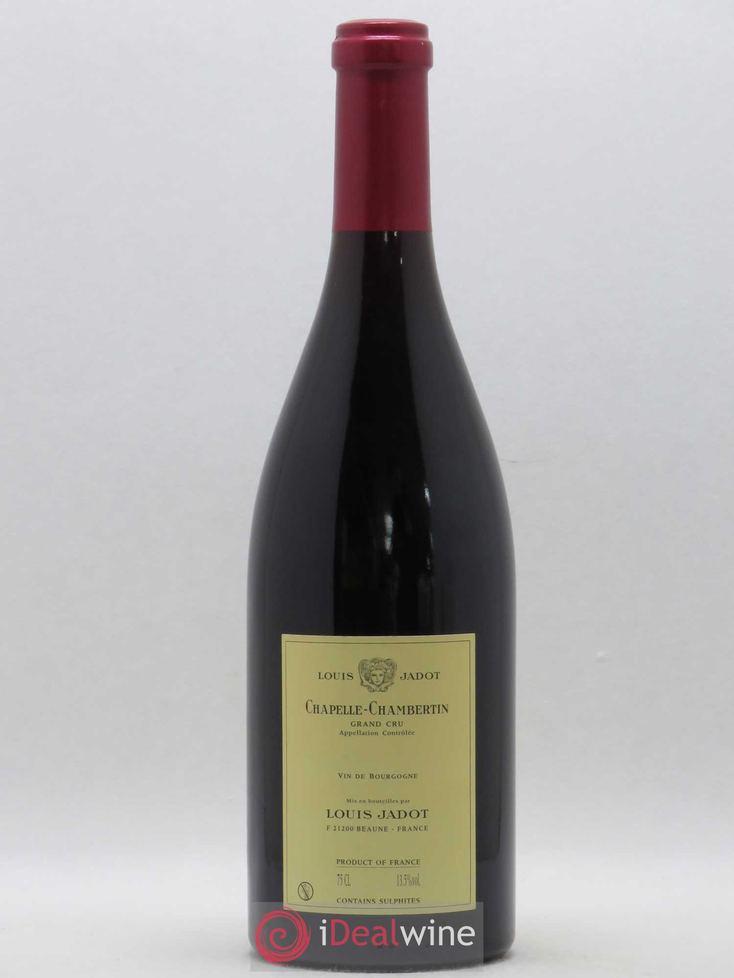 Chapelle-Chambertin Grand Cru Maison Louis Jadot 2009 - Lot de 1 bouteille - 1