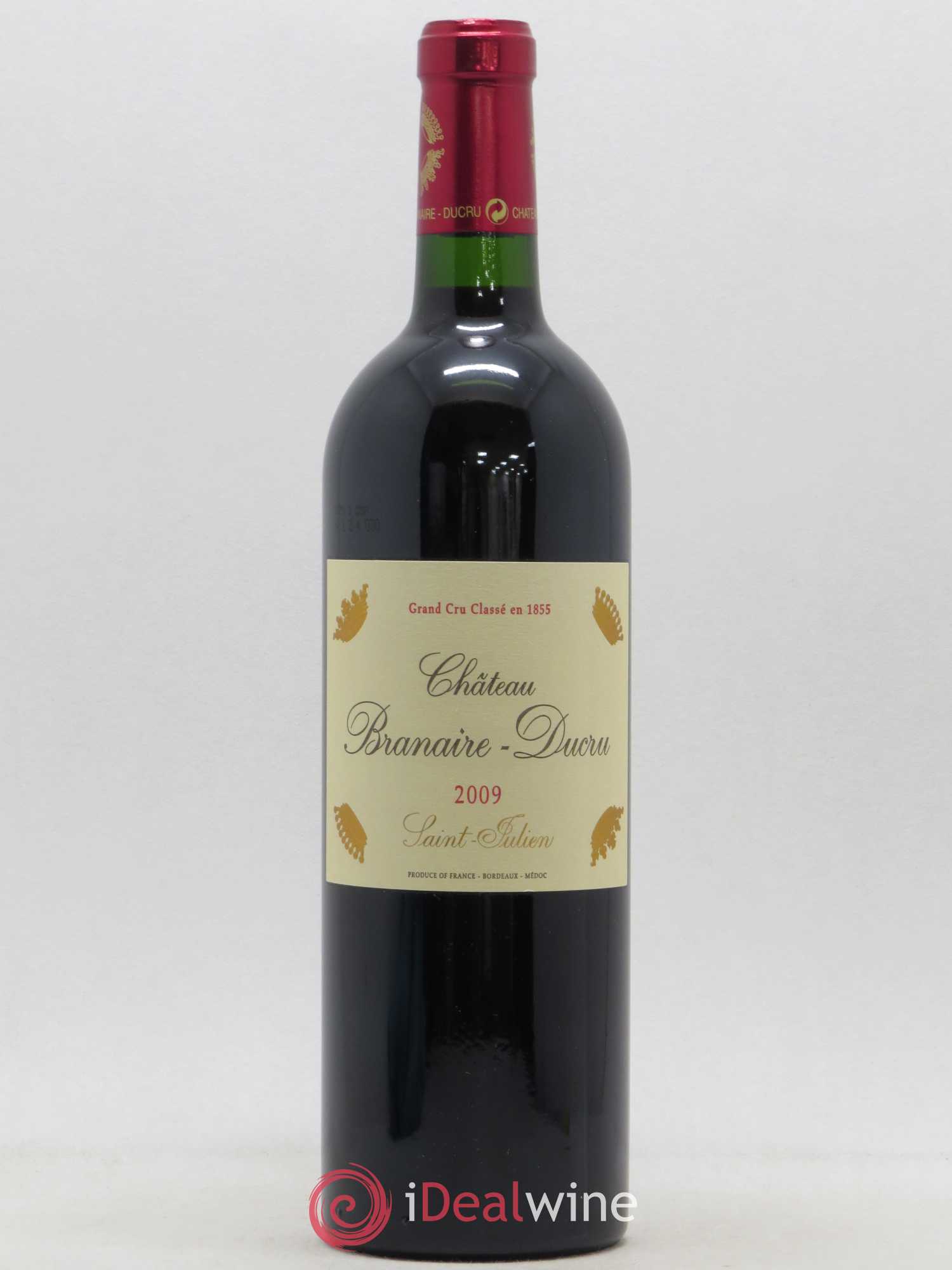 Château Branaire Ducru 4ème Grand Cru Classé 2009 - Lot de 1 bouteille - 0