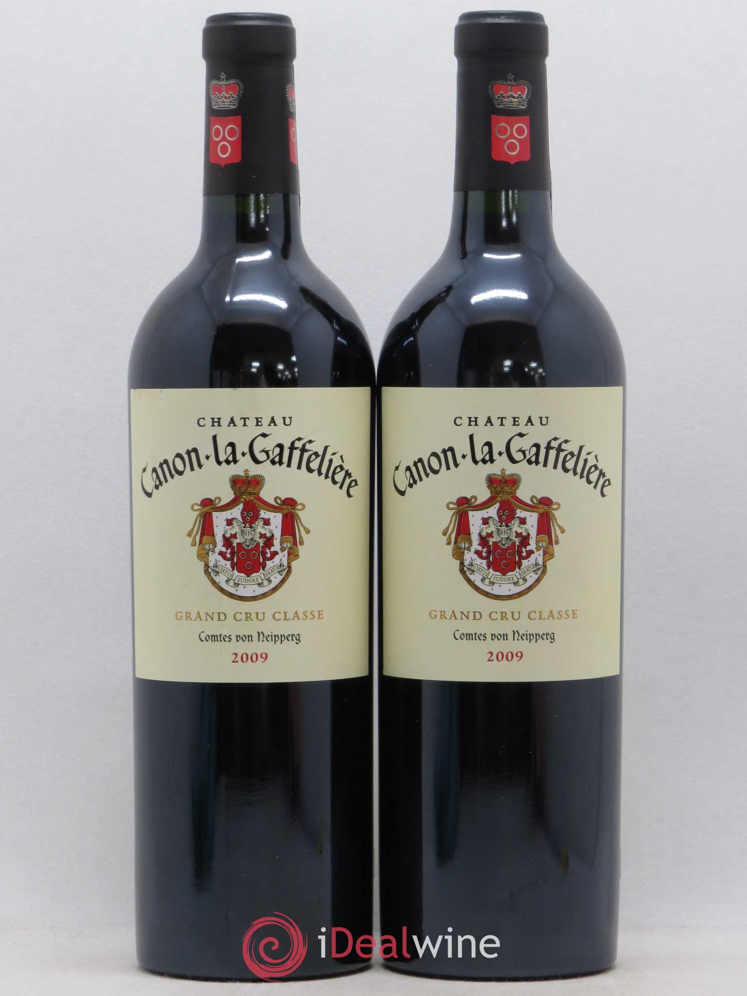 Château Canon la Gaffelière 1er Grand Cru Classé B 2009 - Lot de 2 bouteilles - 0