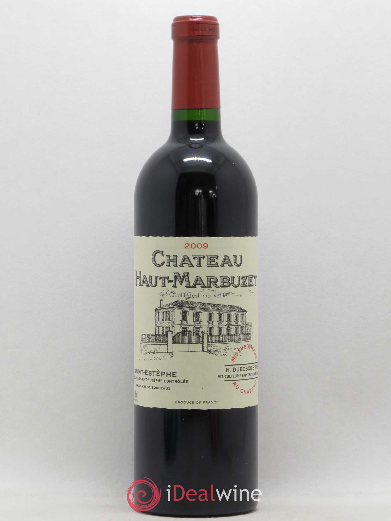 Château Haut Marbuzet 2009 - Lot de 1 bouteille - 0