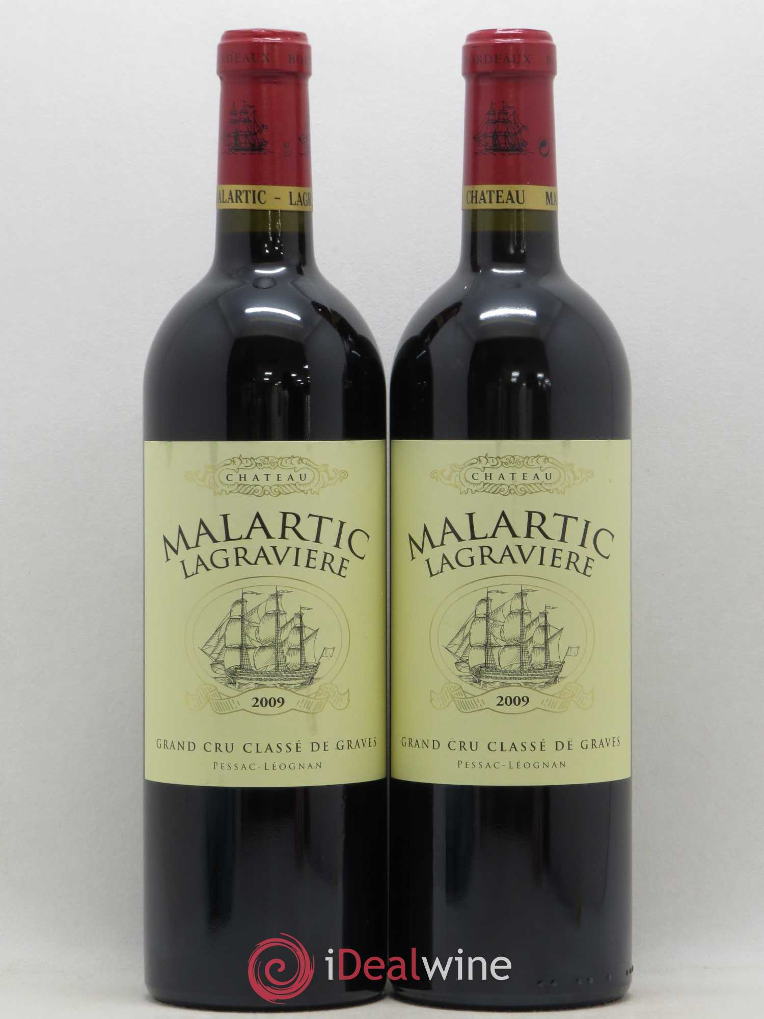 Château Malartic-Lagravière Cru Classé de Graves 2009 - Lot de 2 bouteilles - 0