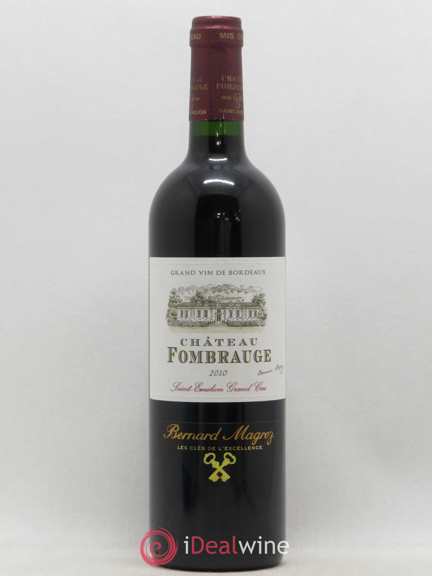 Château Fombrauge Grand Cru Classé 2010 - Lot de 1 bouteille - 0