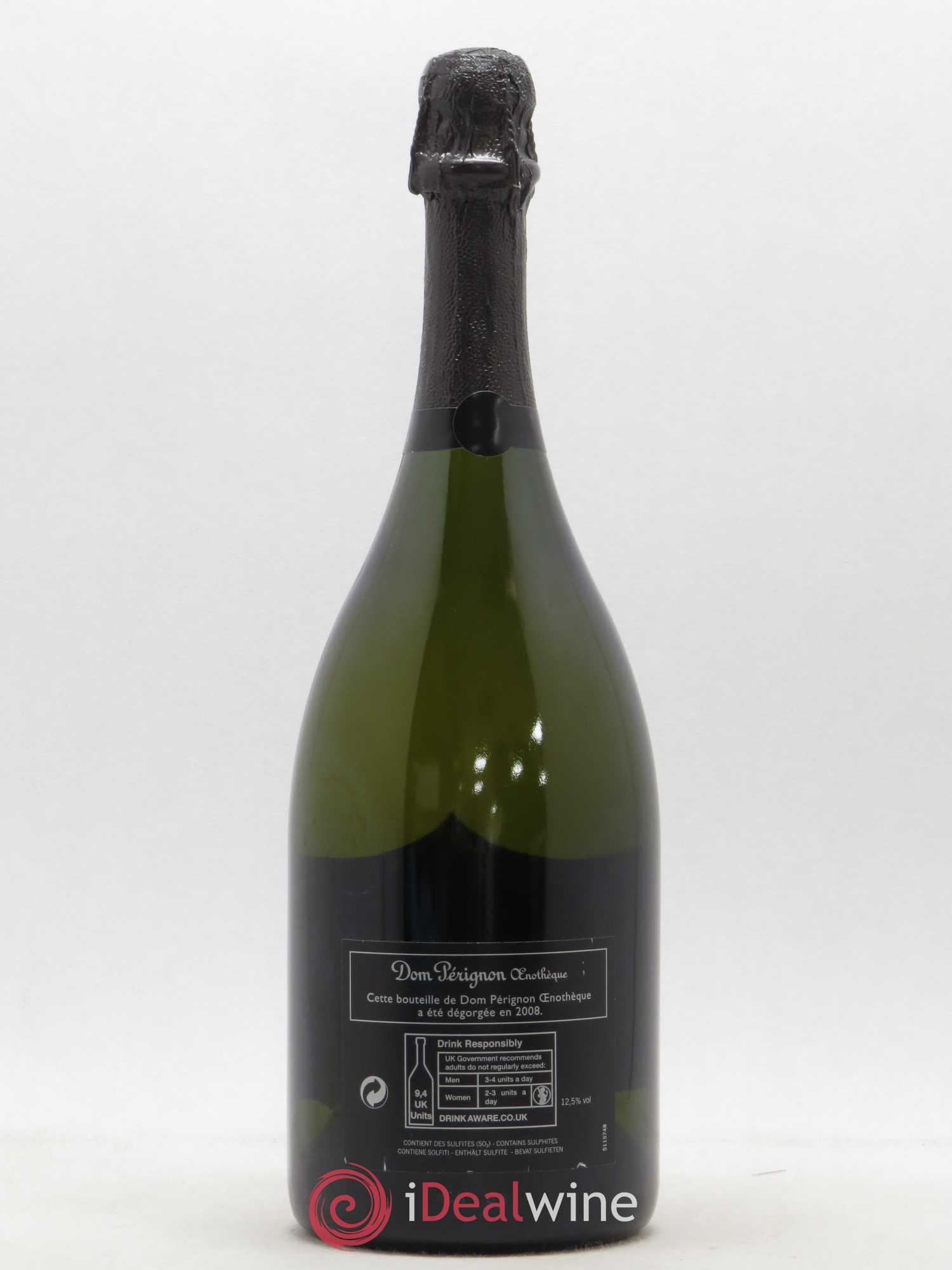 Oenothèque Dom Pérignon 1996 - Lot de 1 bouteille - 1