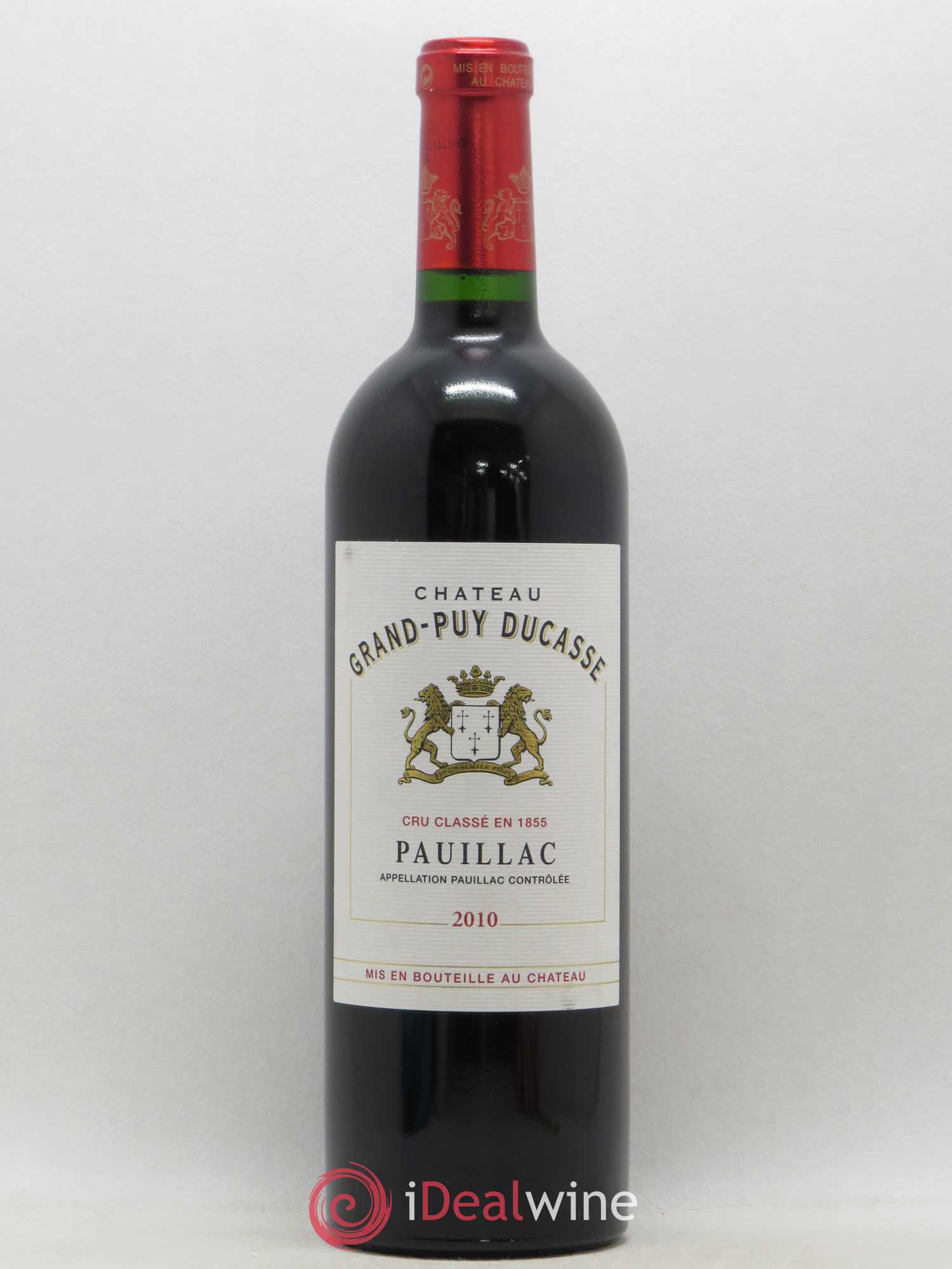 Château Grand Puy Ducasse 5ème Grand Cru Classé 2010 - Lot de 1 bouteille - 0