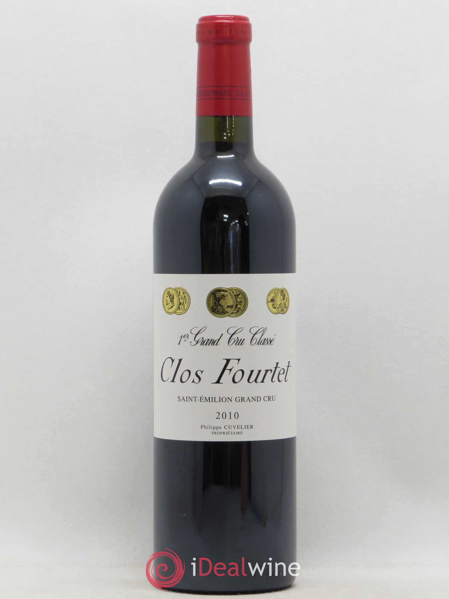 Clos Fourtet 1er Grand Cru Classé B 2010 - Lot de 1 bouteille - 0