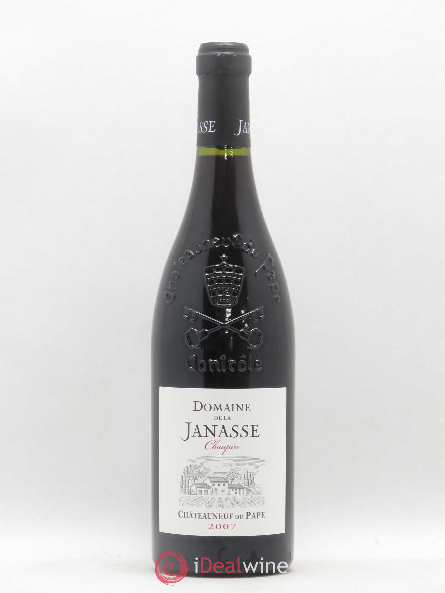 Châteauneuf-du-Pape Cuvée Chaupin La Janasse (Domaine de) 2007 - Lot de 1 bouteille - 0