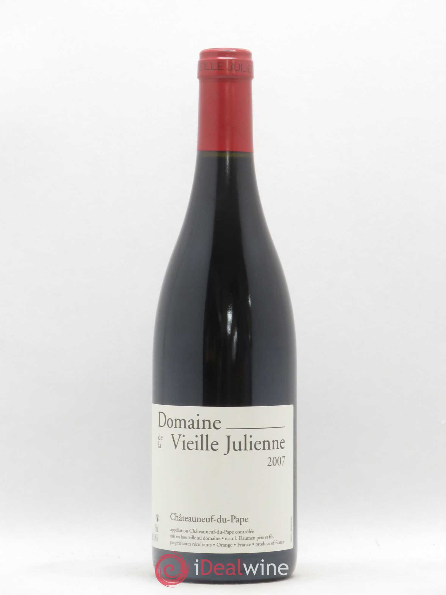 Châteauneuf-du-Pape Vieille Julienne (Domaine de la) Jean-Paul Daumen 2007 - Lot de 1 bouteille - 0