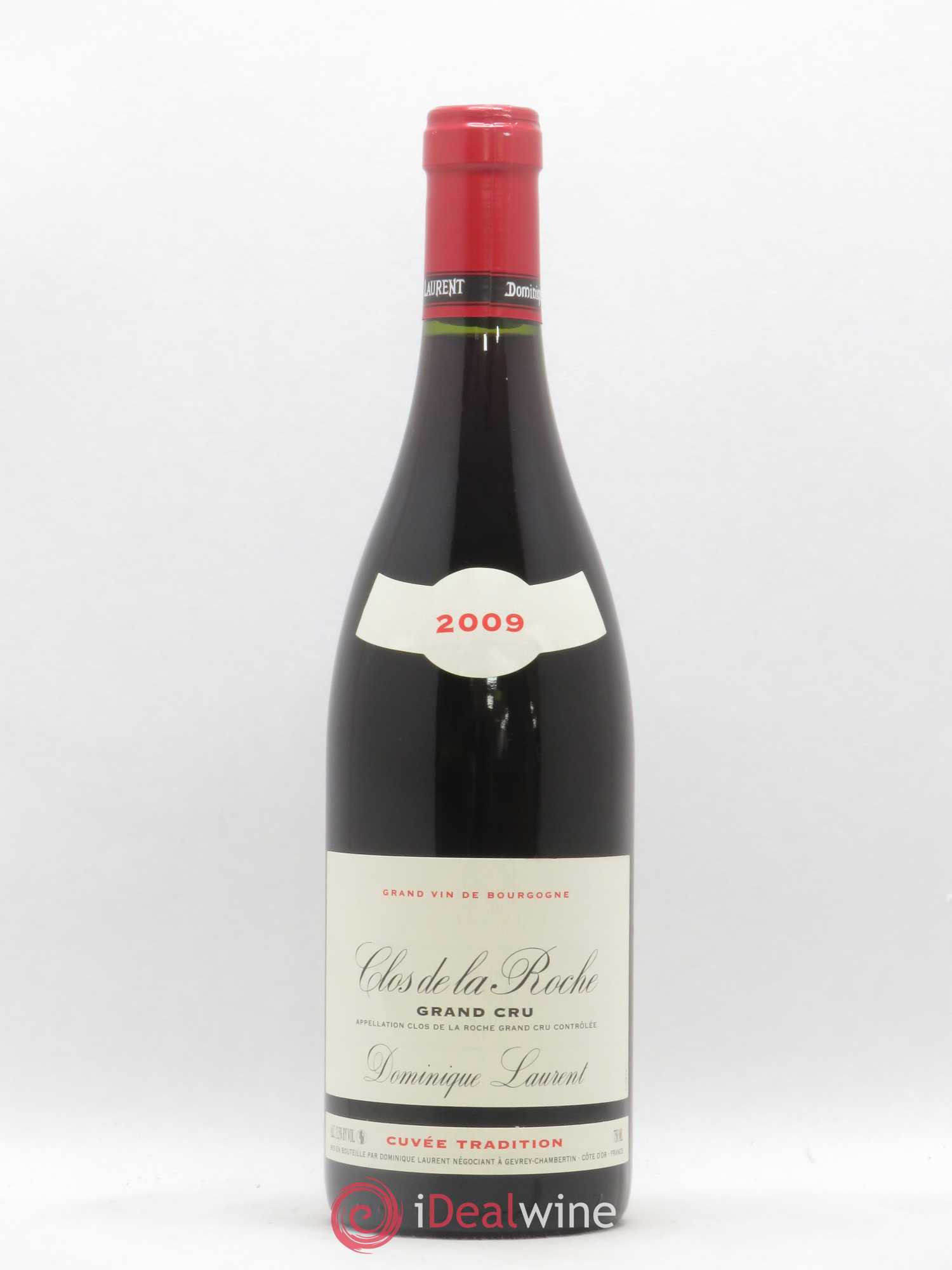 Clos de la Roche Grand Cru Cuvée Tradition Dominique Laurent (sans prix de réserve) 2009 - Posten von 1 Flasche - 0