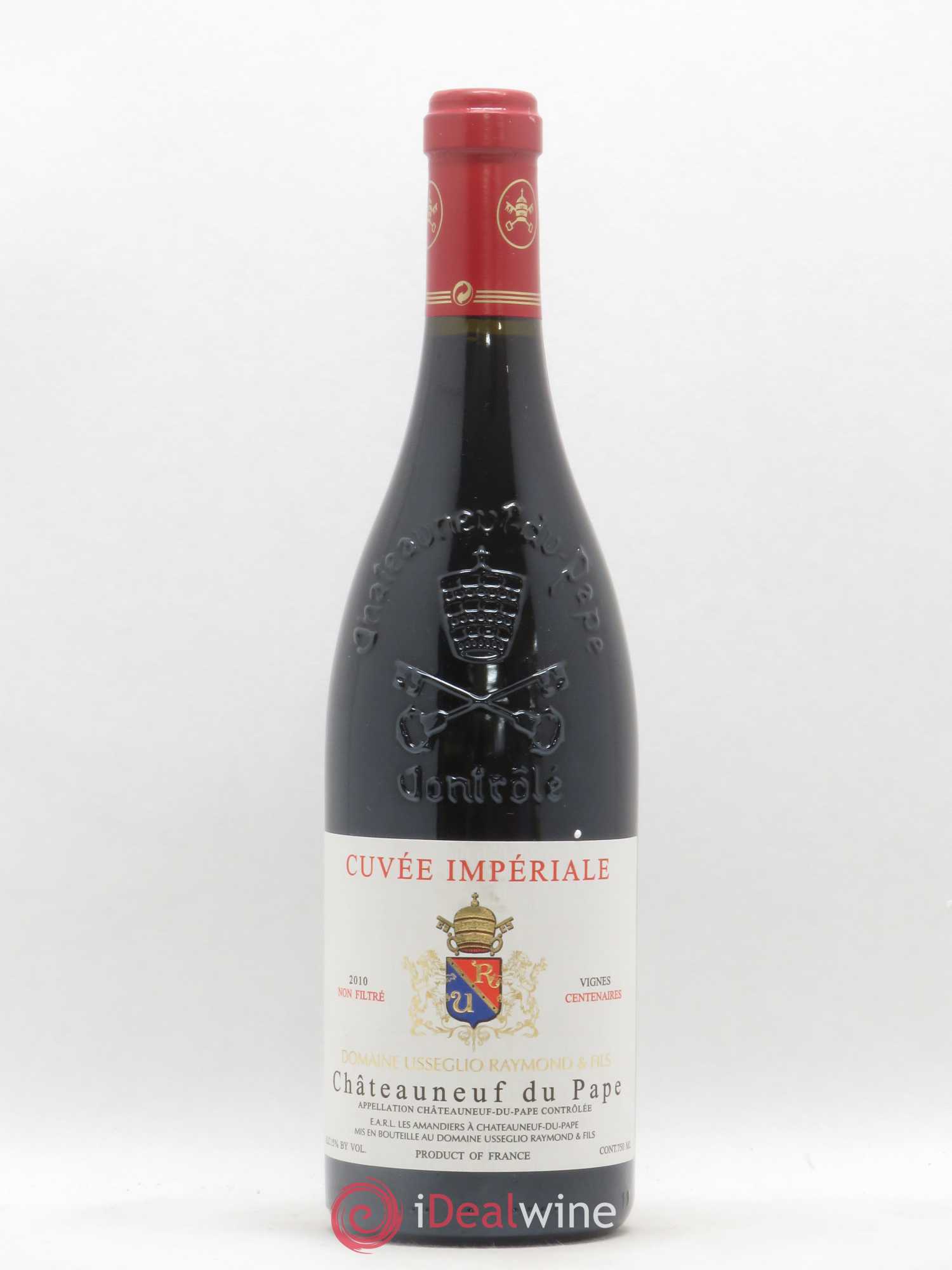 Châteauneuf-du-Pape Cuvée Impériale Raymond Usseglio & Fils (Domaine) 2010 - Lot de 1 bouteille - 0