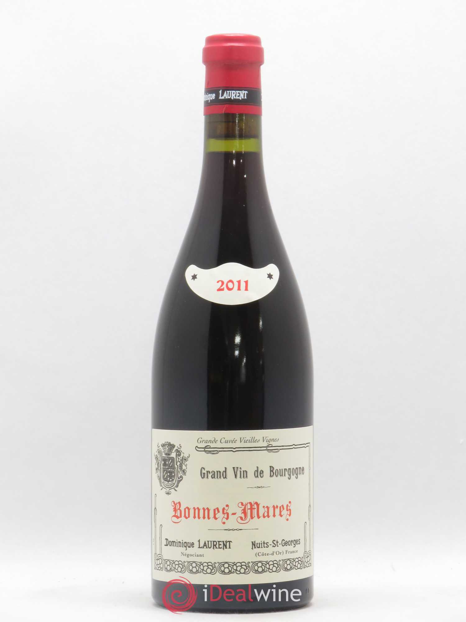 Bonnes-Mares Grand Cru Grande Cuvée Vieilles Vignes Dominique Laurent 2011 - Lot de 1 bouteille - 0