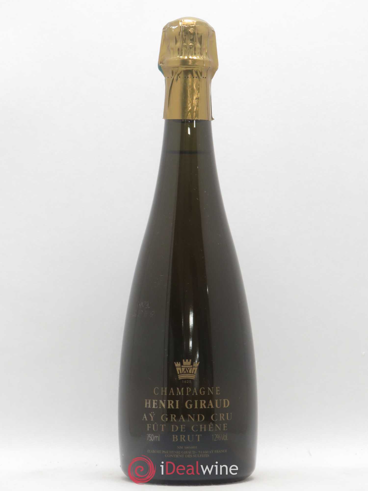 Aÿ Grand Cru Brut Fût de Chêne Henri Giraud - Lot de 1 bouteille - 0