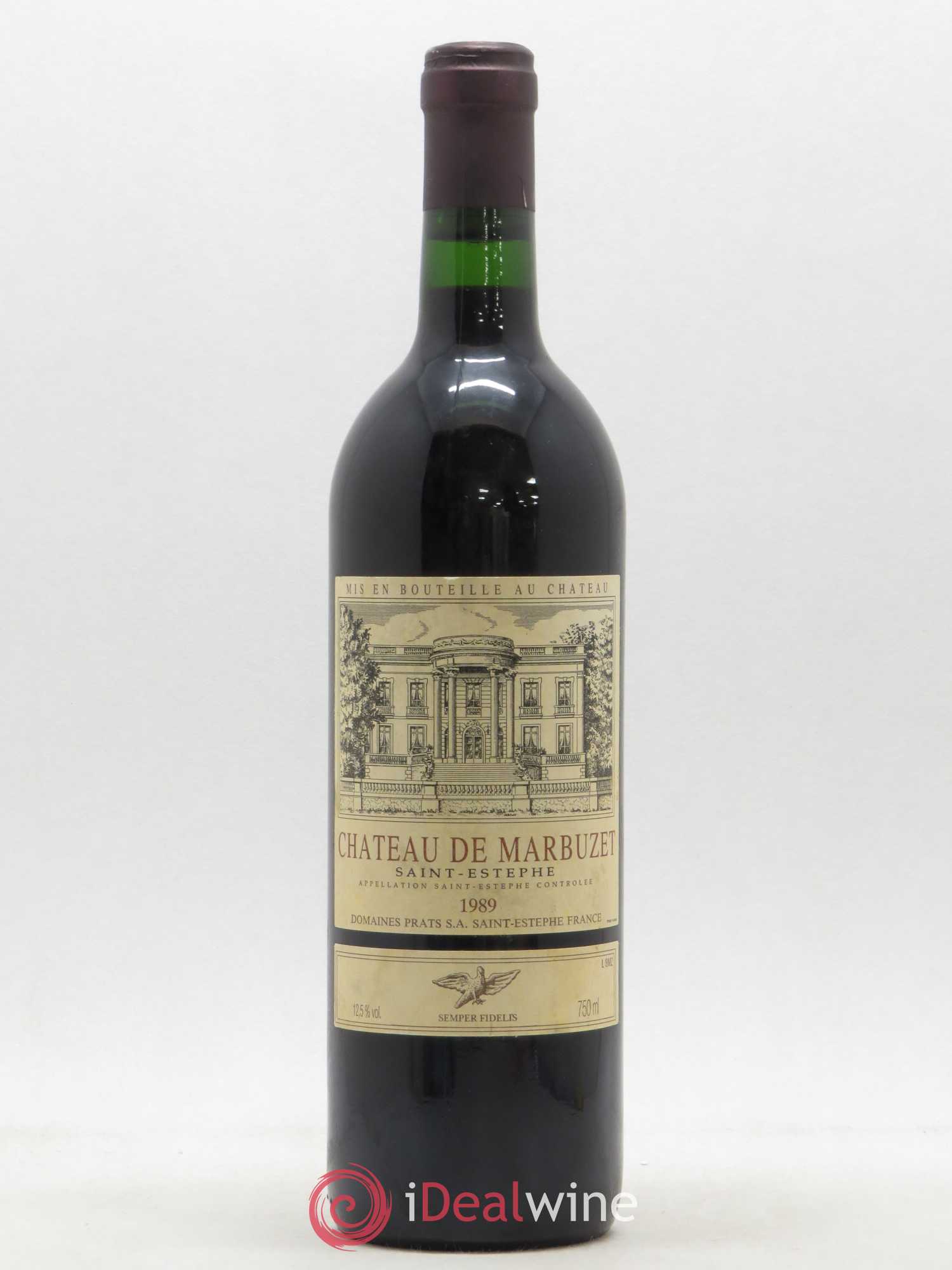 Château de Marbuzet Cru Bourgeois 1989 - Lot de 1 bouteille - 0