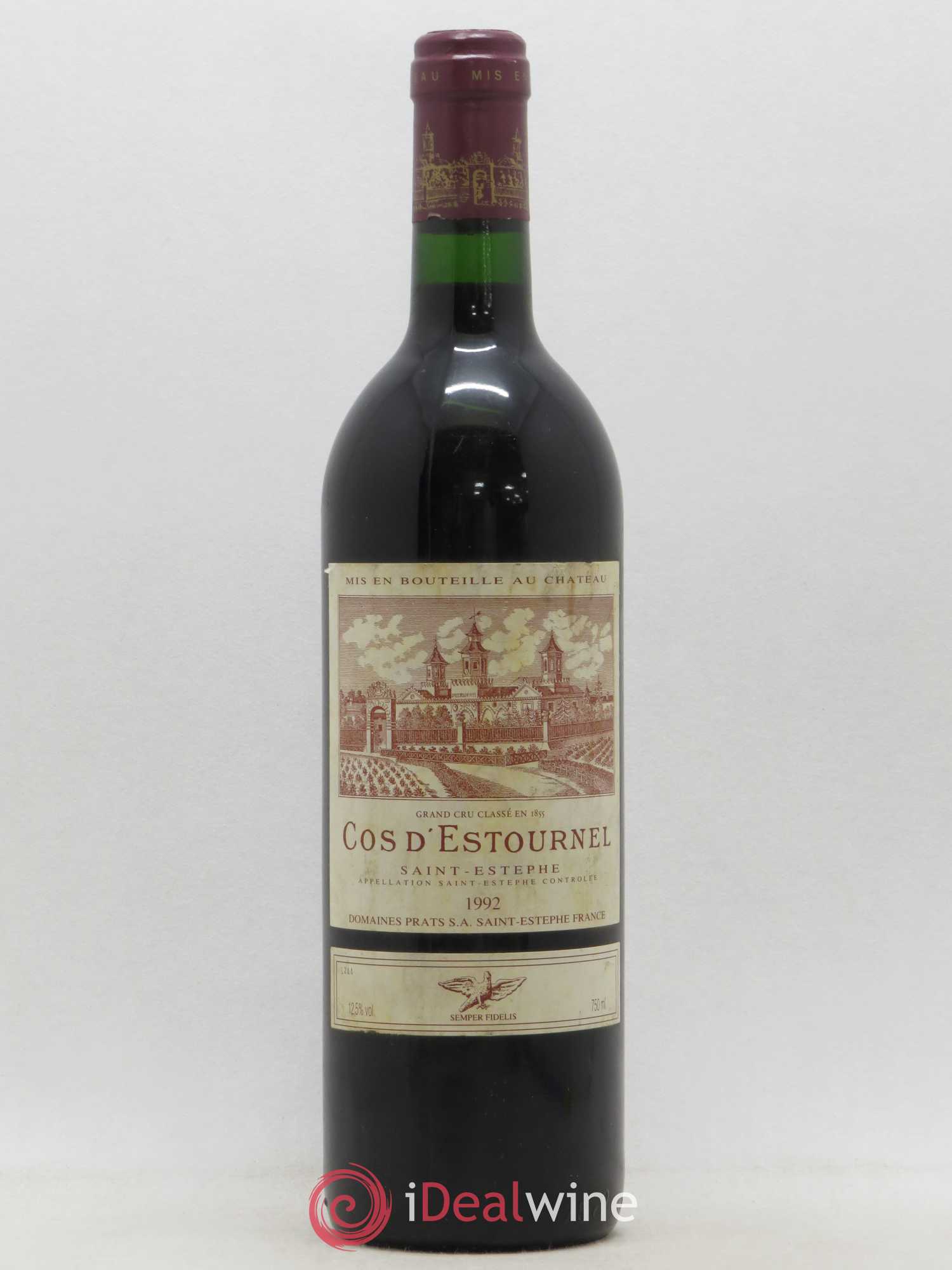 Cos d'Estournel 2ème Grand Cru Classé 1992 - Lot de 1 bouteille - 0