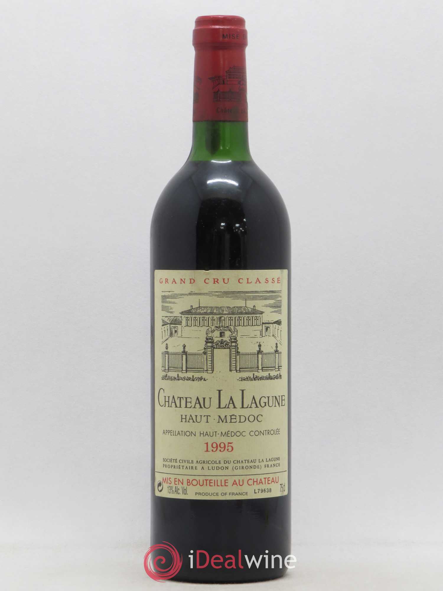 Château la Lagune 3ème Grand Cru Classé 1995 - Lot de 1 bouteille - 0