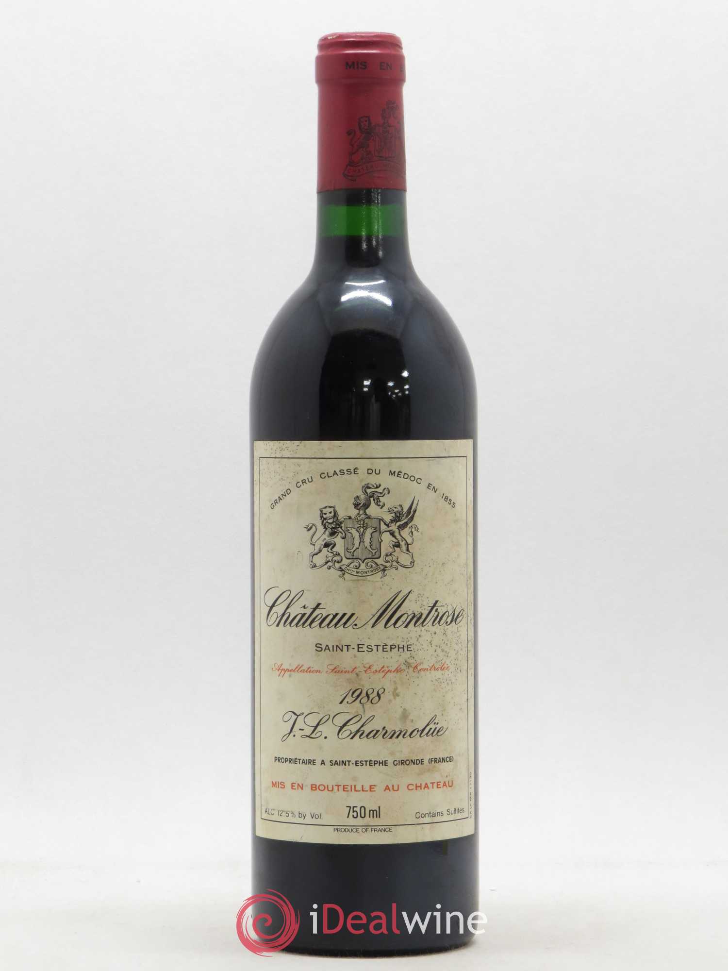 Château Montrose 2ème Grand Cru Classé 1988 - Lot de 1 bouteille - 0