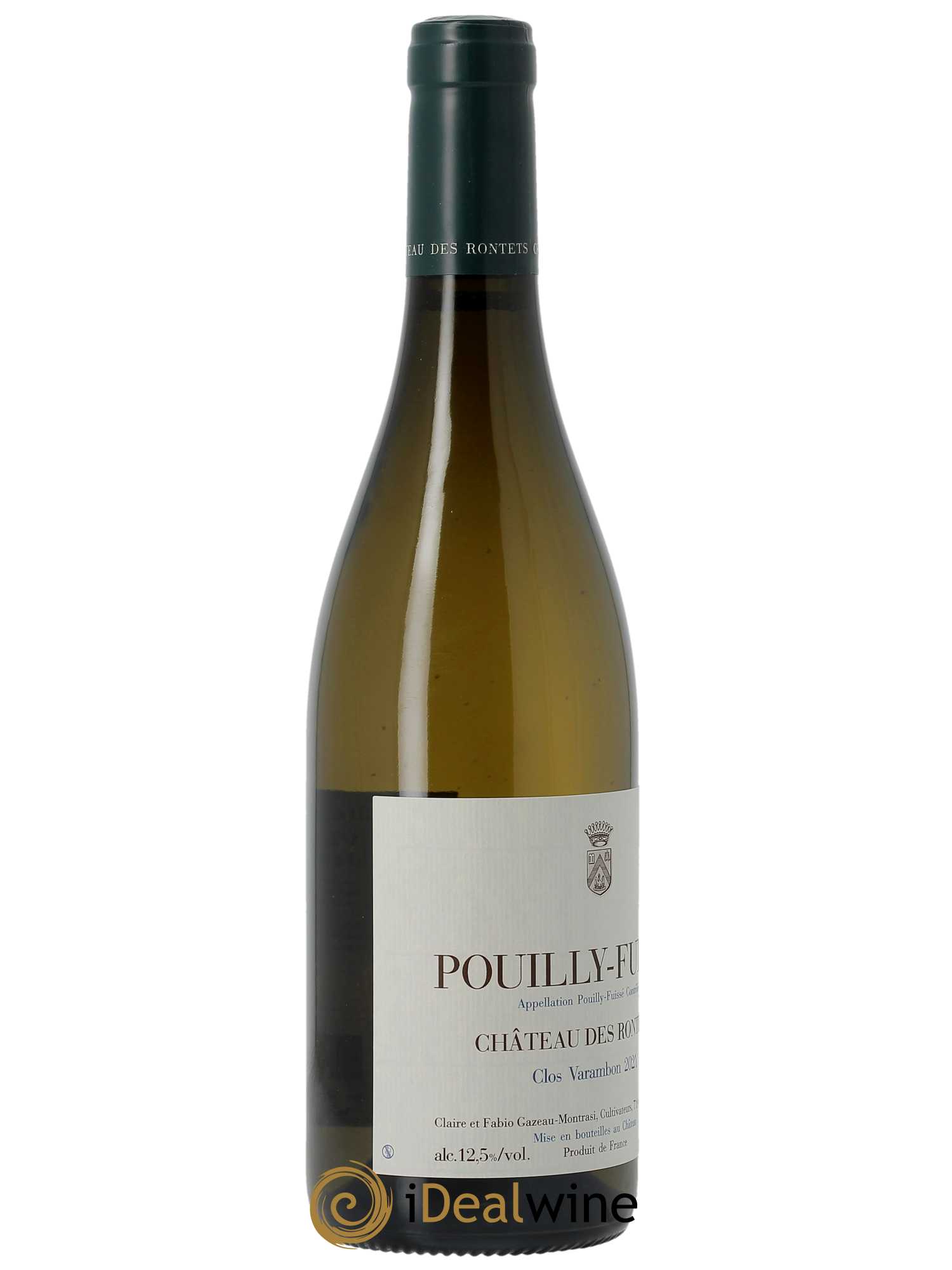 Pouilly-Fuissé Clos Varambon Château des Rontets 2021 - Lot of 1 bottle - 1