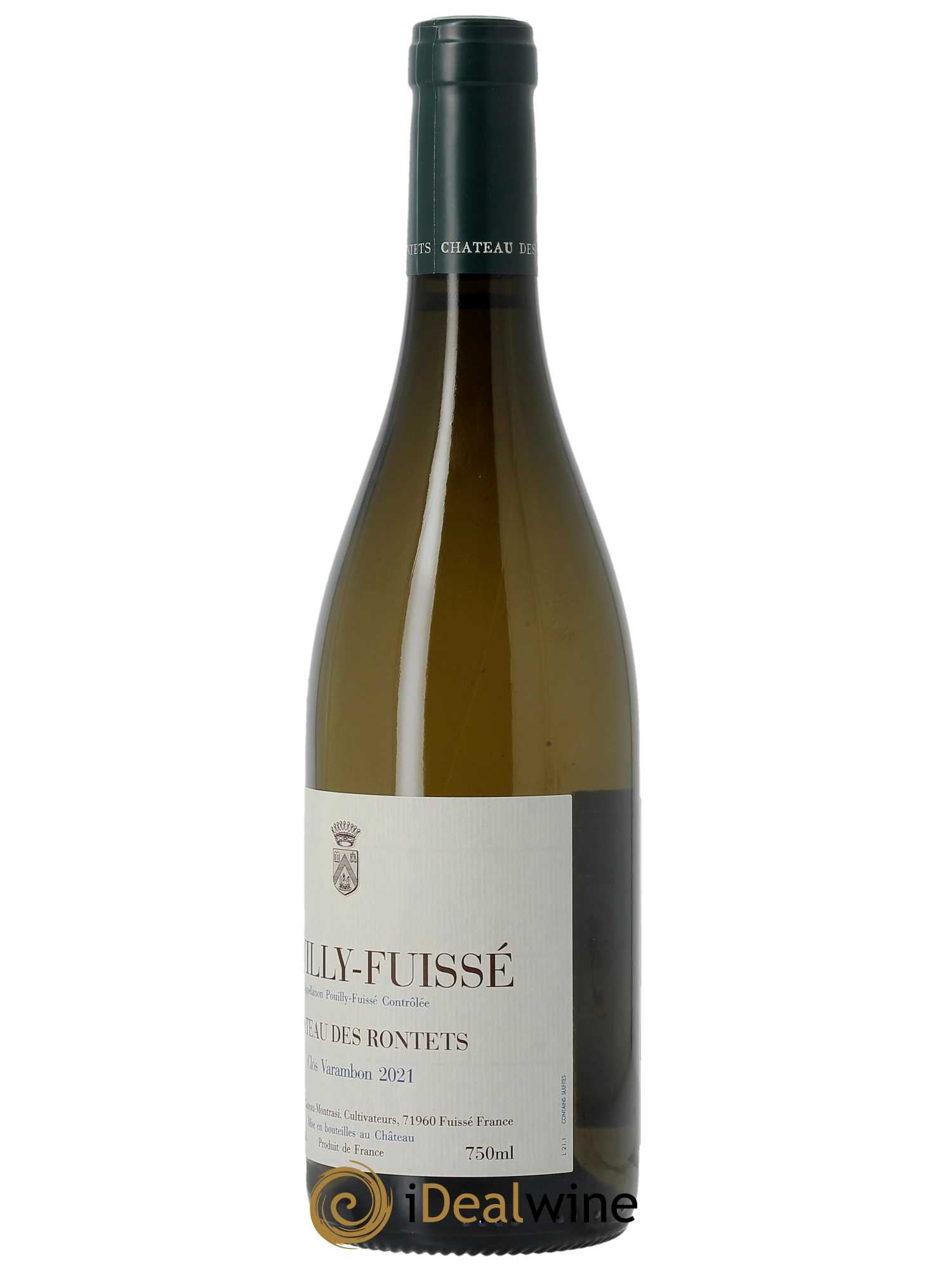 Pouilly-Fuissé Clos Varambon Château des Rontets 2021 - Lot of 1 bottle - 2