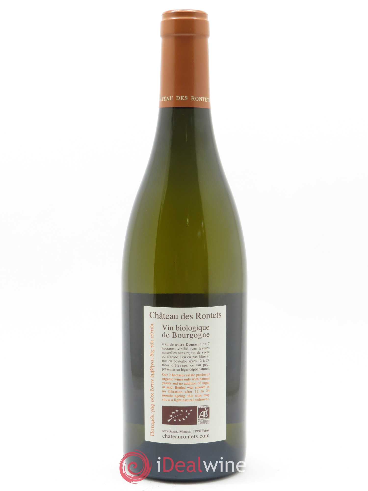 Pouilly-Fuissé Pierrefolle Château des Rontets 2017 - Lot de 1 bouteille - 1