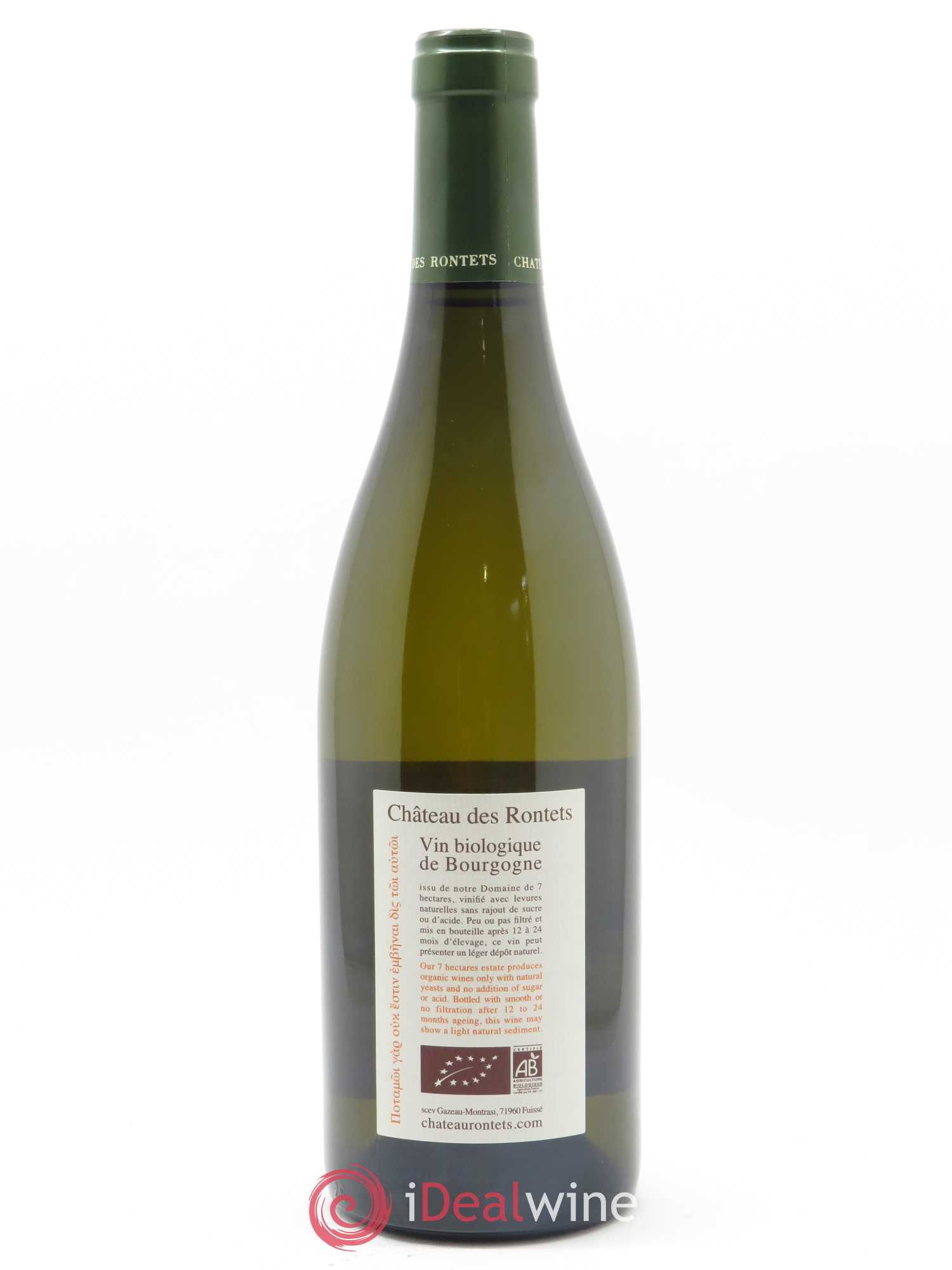 Pouilly-Fuissé Les Birbettes Château des Rontets 2017 - Lot de 1 bouteille - 1