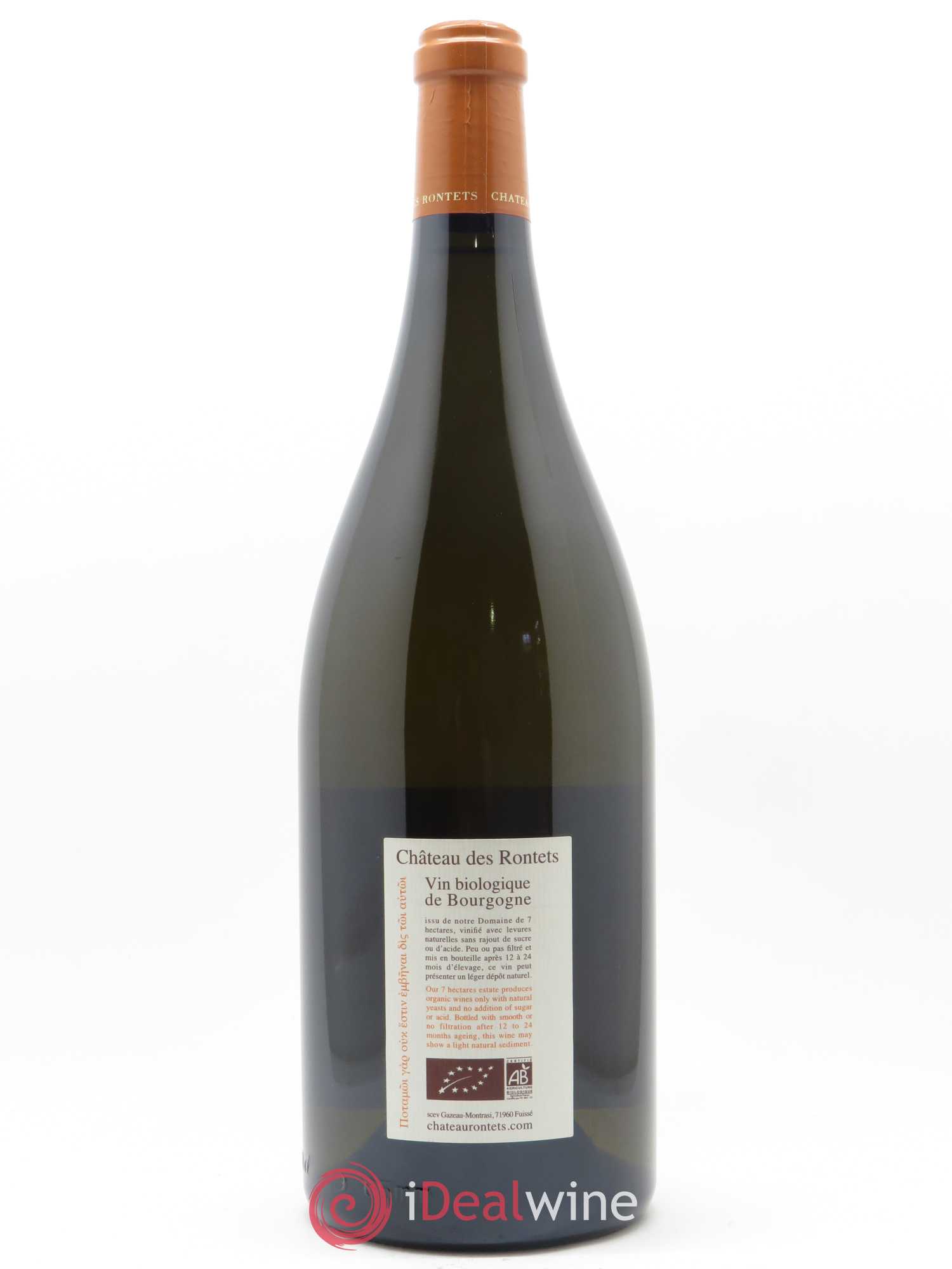 Pouilly-Fuissé Pierrefolle Château des Rontets 2017 - Posten von 1 Magnum - 1