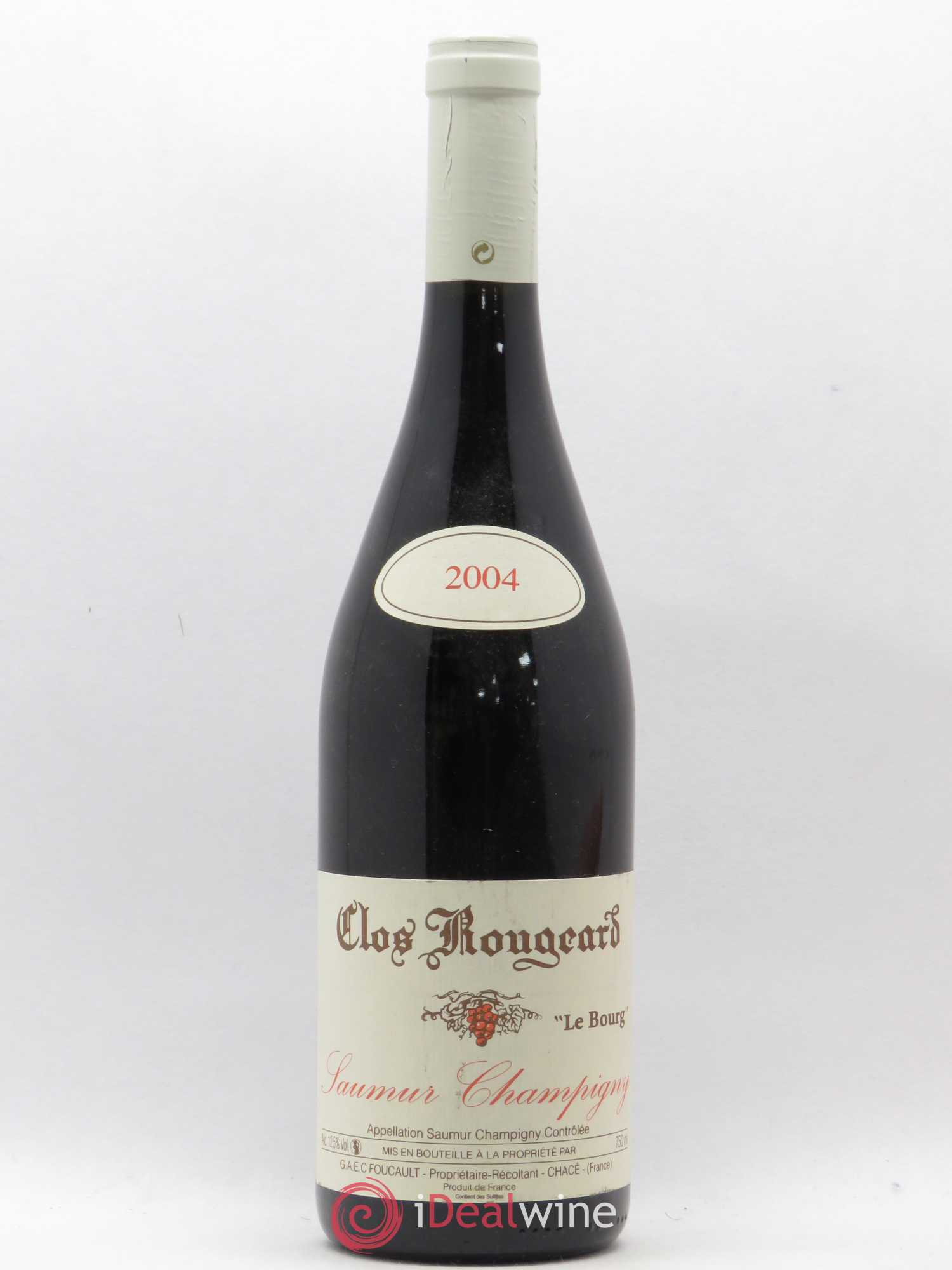 Saumur-Champigny Le Bourg Clos Rougeard 2004 - Lot de 1 bouteille - 0