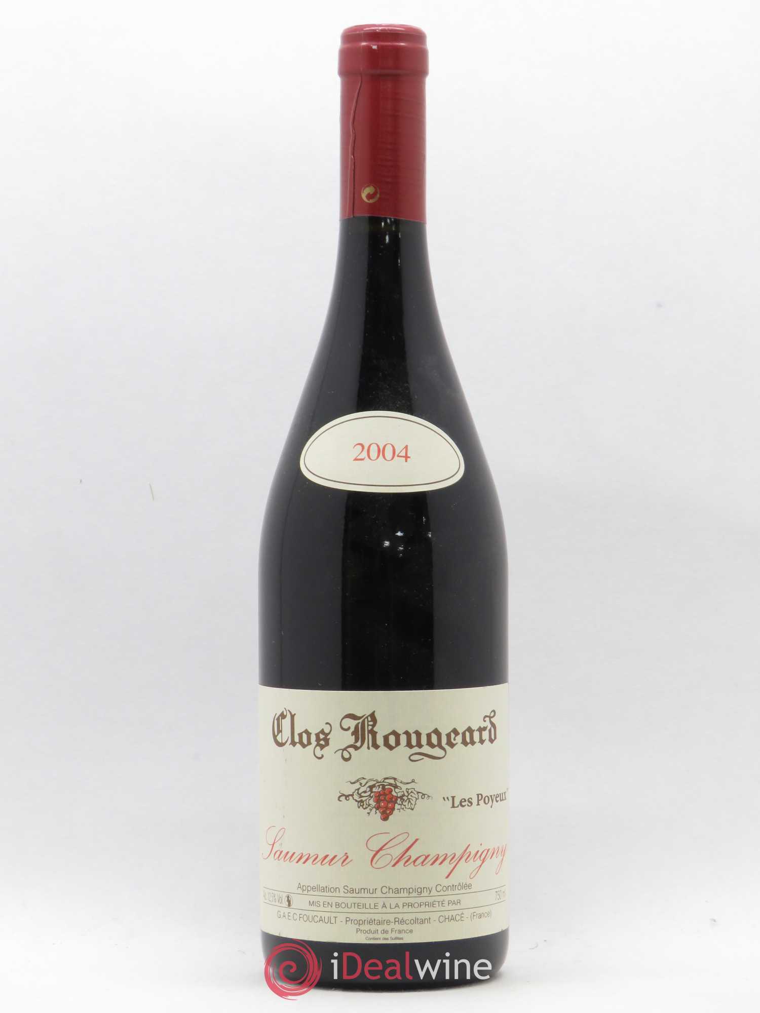 Saumur-Champigny Les Poyeux Clos Rougeard 2004 - Lot de 1 bouteille - 0