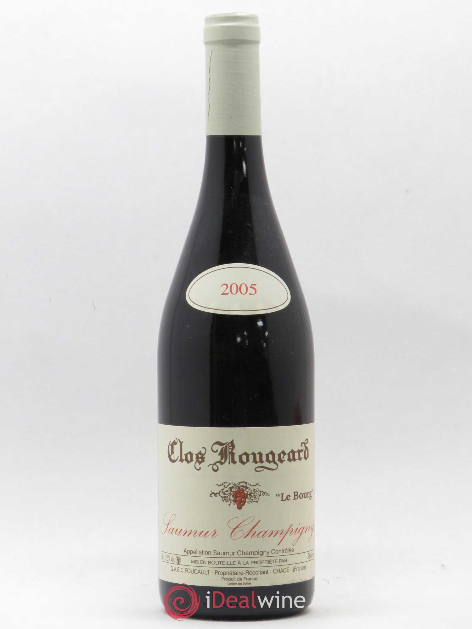 Saumur-Champigny Le Bourg Clos Rougeard 2005 - Lot de 1 bouteille - 0