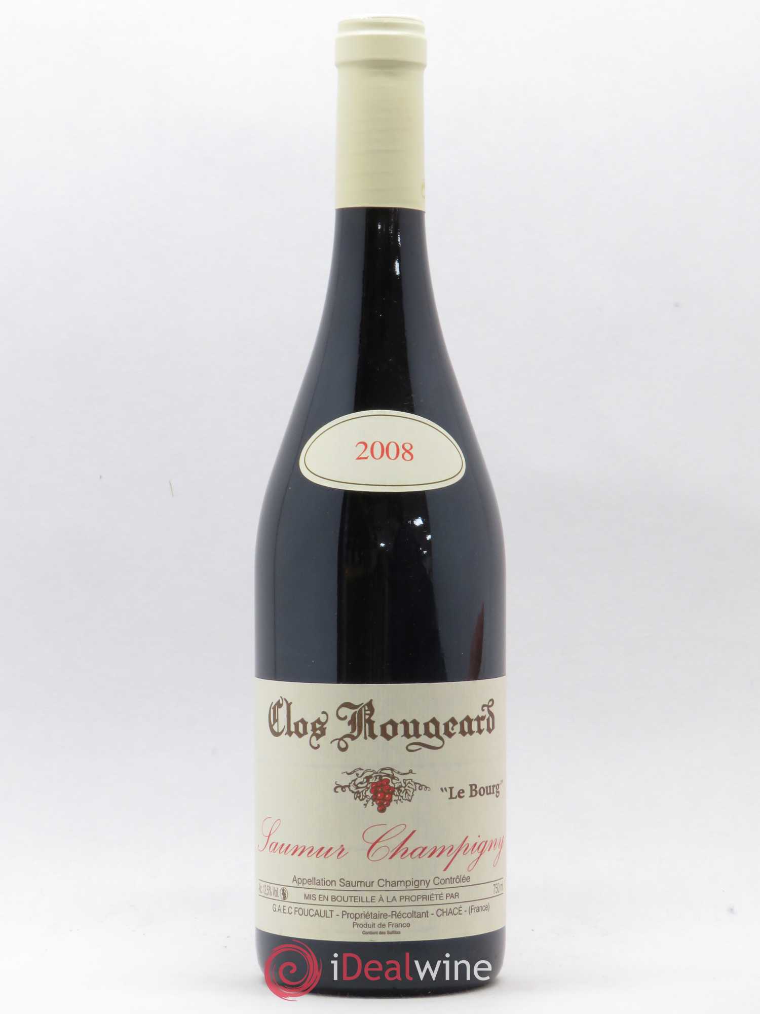 Saumur-Champigny Le Bourg Clos Rougeard 2008 - Lot de 1 bouteille - 0
