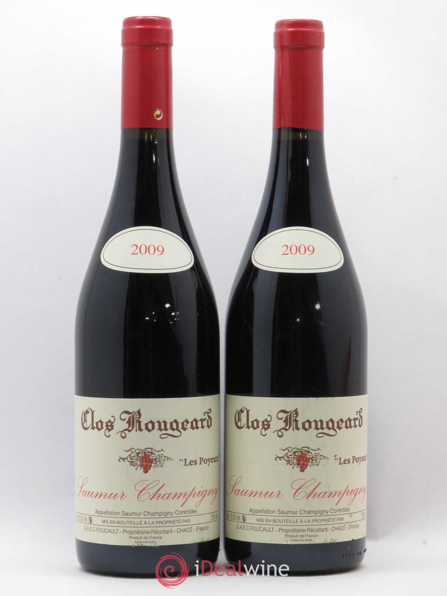 Saumur-Champigny Les Poyeux Clos Rougeard 2009 - Lot de 2 bouteilles - 0